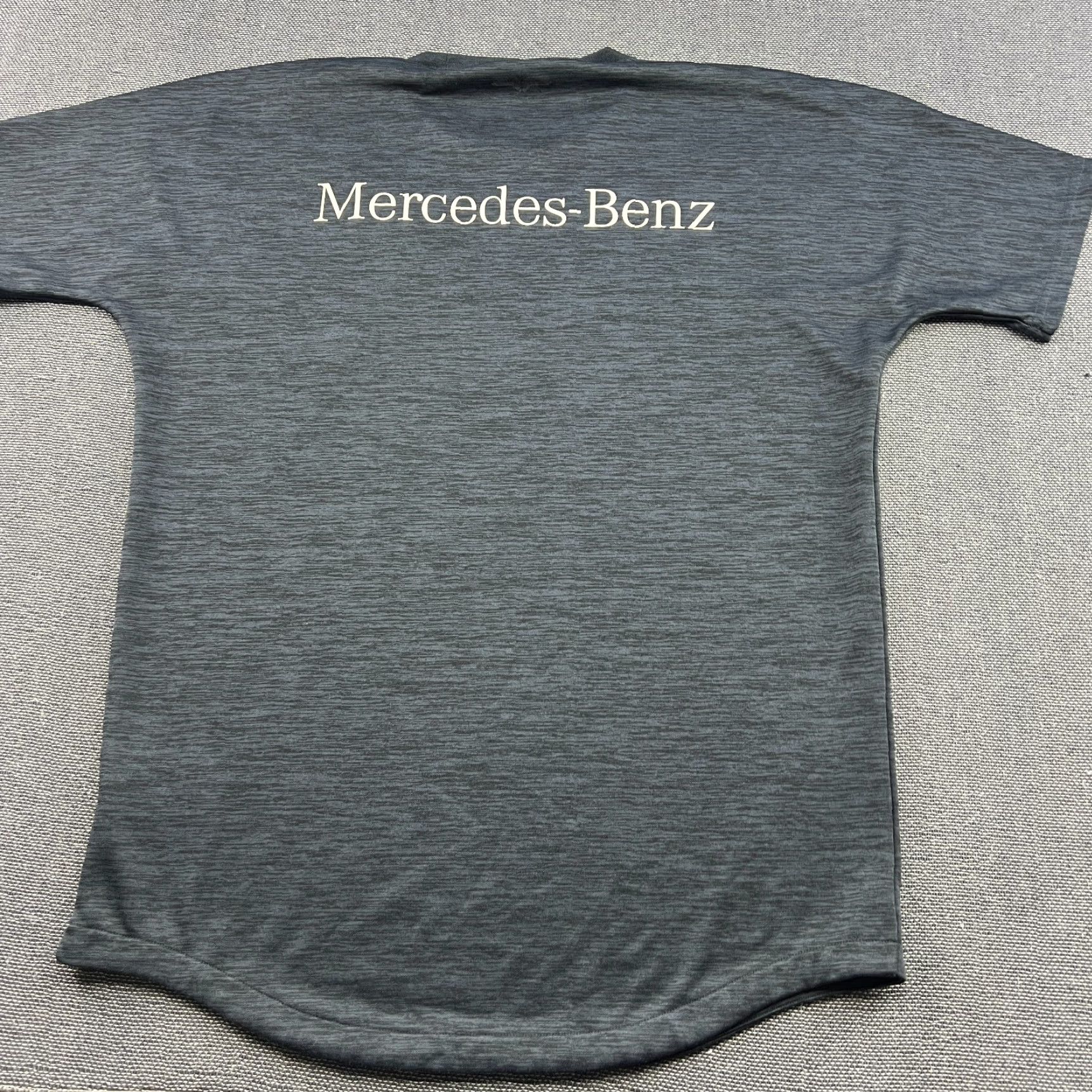 Adidas RARE Germany Mercedes Benz Football Jersey Mens Medium Gray adidas CW1372 Shirt Short Sleeve Pullover Moisture Wicking Quick Dry Sports Soccer Size US M / EU 48-50 / 2 - 3 Thumbnail