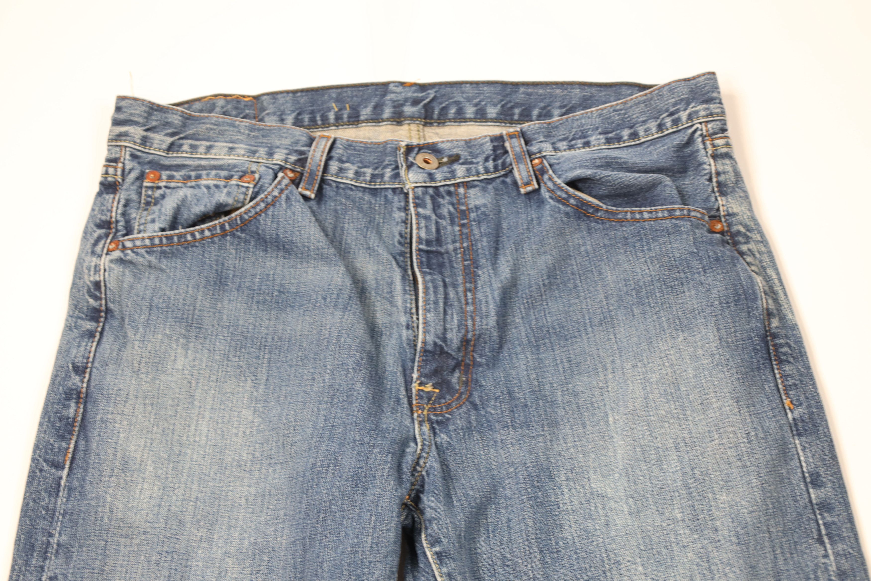 Ralph Lauren Vintage 90s Ralph Lauren RL Wide Leg Denim Jeans Blue Cotton Size US 34 / EU 50 - 2 Thumbnail