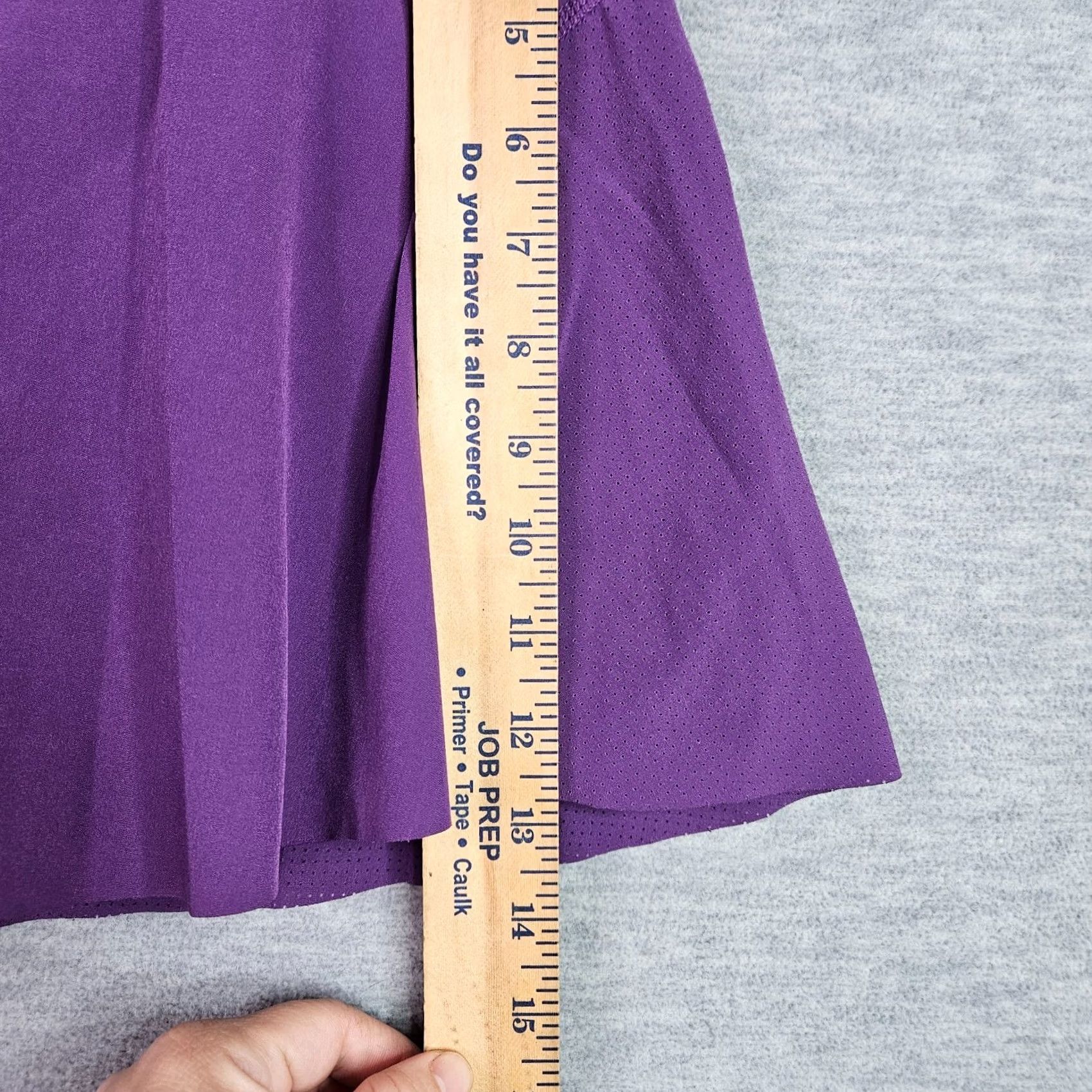 Sweaty Betty Sweaty Betty Skort Women's Purple XS Short Logo All Seasons Regular Knit Polyester Elastane Sport Size 26" / US 2 / IT 38 - 4 Thumbnail