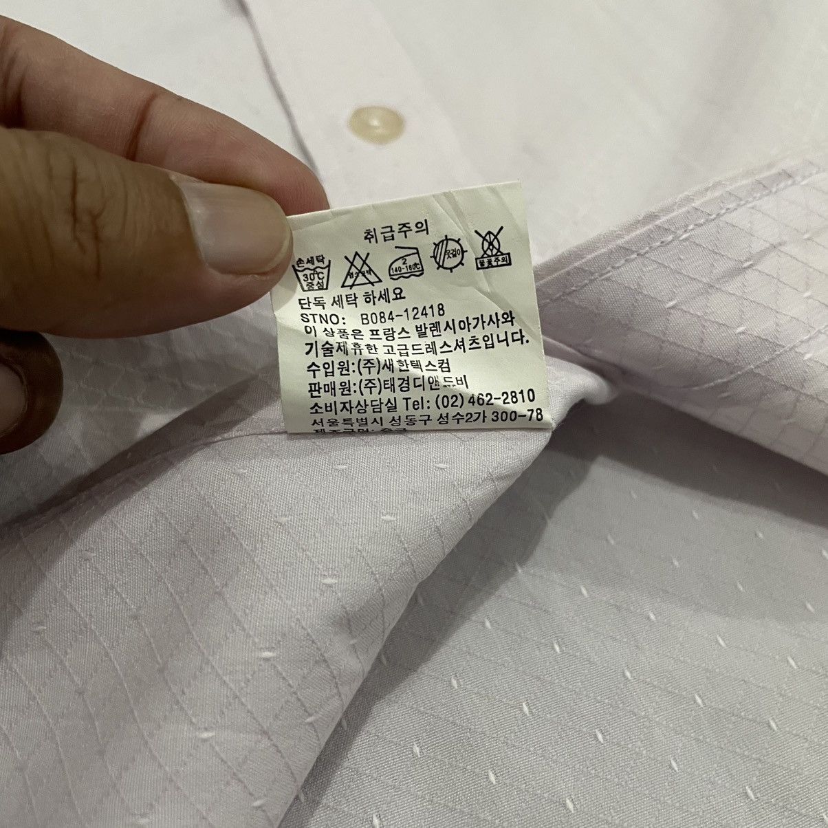 Balenciaga Balenciaga Button Up Shirt Workwear Size US M / EU 48-50 / 2 - 7 Thumbnail