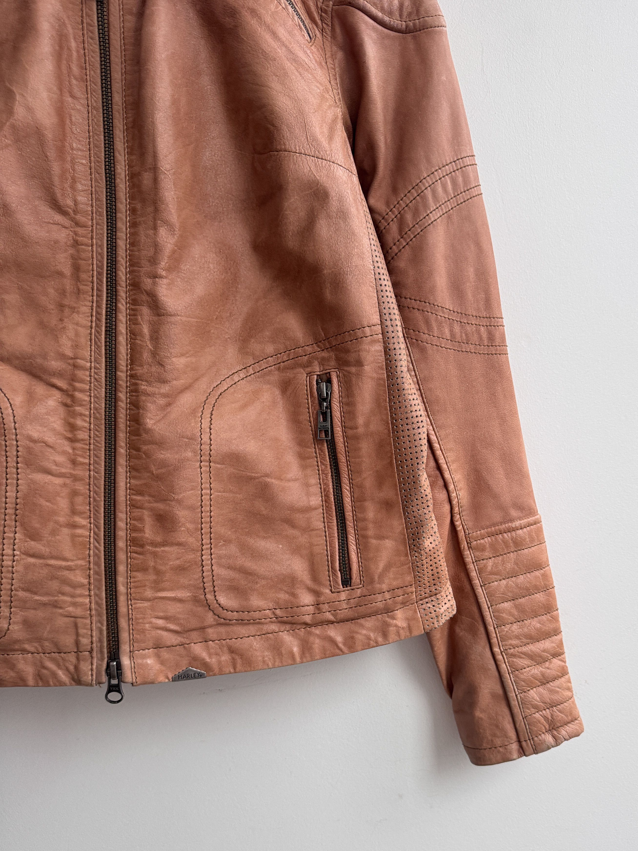 Harley Davidson Harley Davidson Real Leather Jacket Size L / US 10 / IT 46 - 6 Thumbnail
