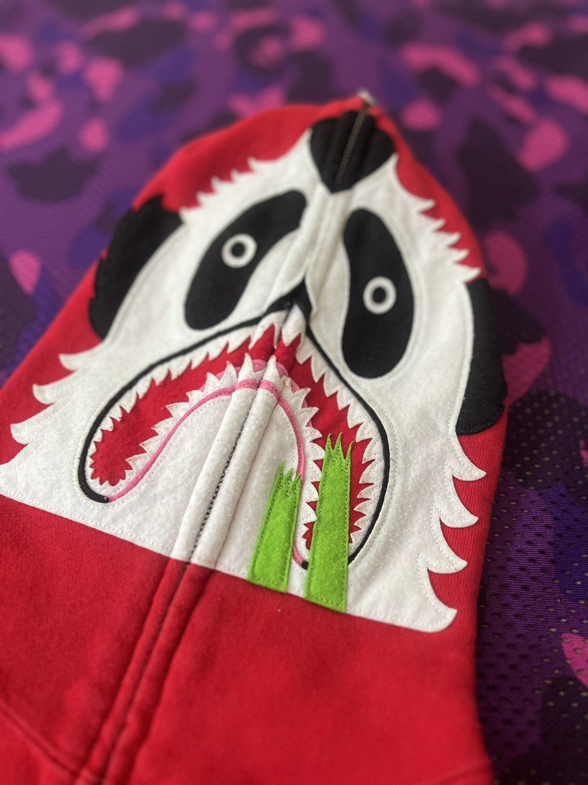 Bape Bape panda hoodie Size XS / US 0-2 / IT 36-38 - 2 Thumbnail