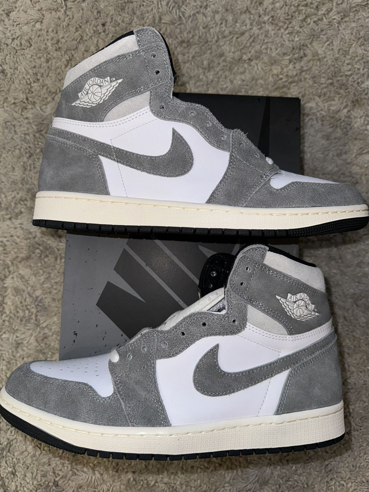 Jordan Brand Jordan 1 High Washed Black Size US 10 / EU 43 - 2 Thumbnail
