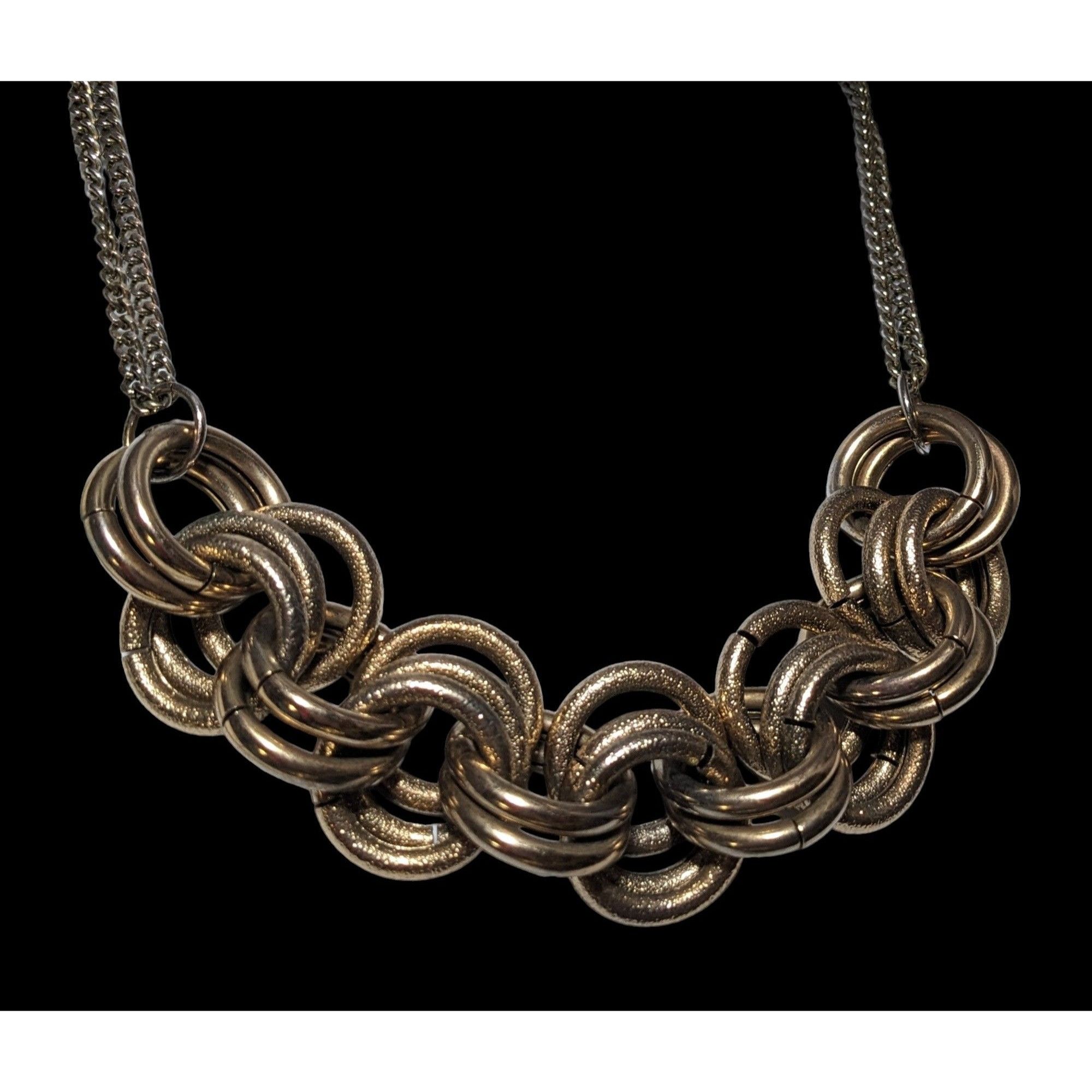Other Icing Y2K Glam Chunky Gold Ring Necklace Size ONE SIZE - 3 Thumbnail