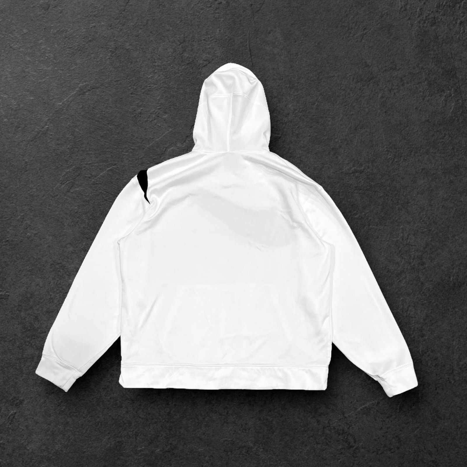 Nike Nike Big Swoosh Logo White Sportswear Fleece Hoodie Size US XL / EU 56 / 4 - 3 Thumbnail