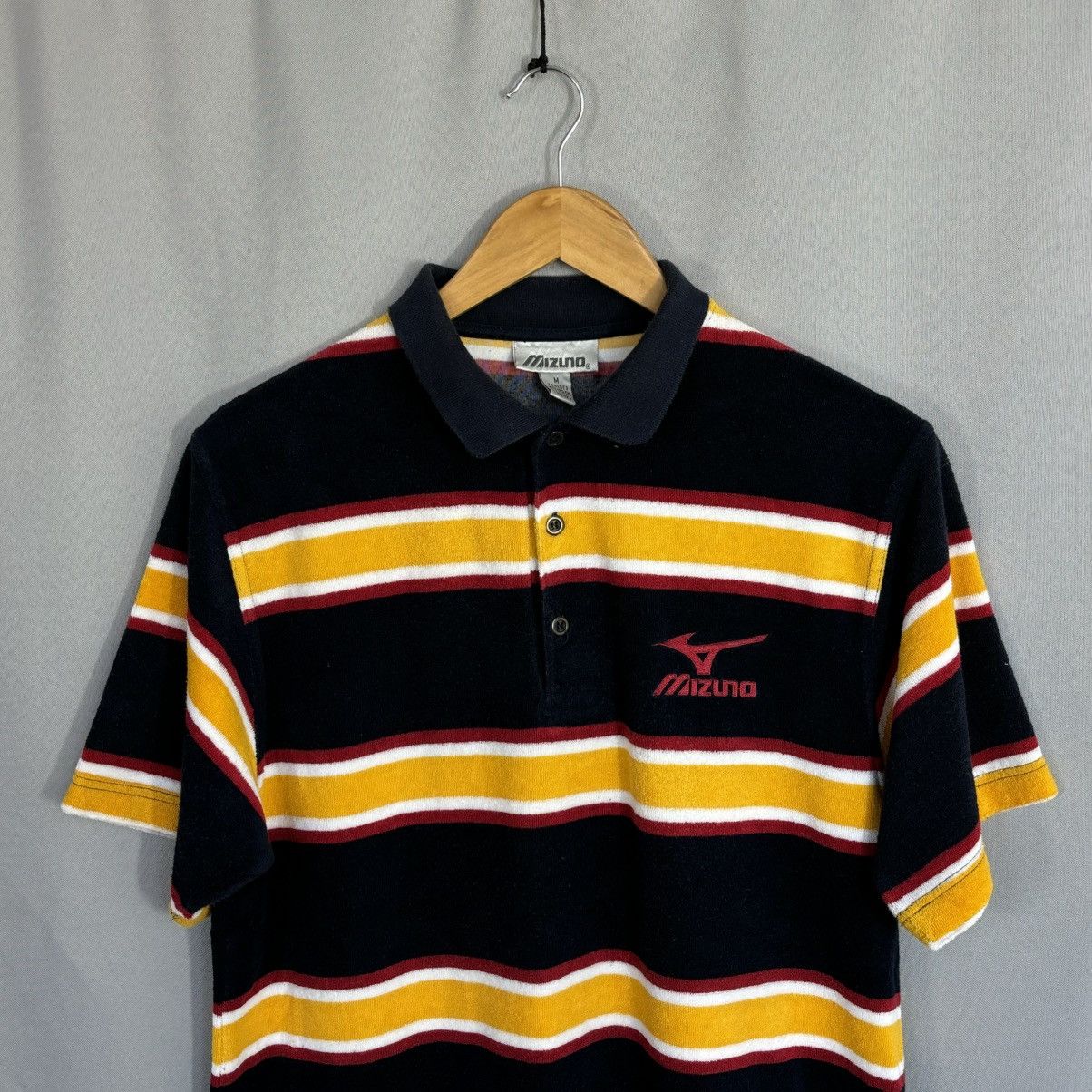 Mizuno Mizuno vintage rare polo medium streetwear rare Size US M / EU 48-50 / 2 - 2 Thumbnail