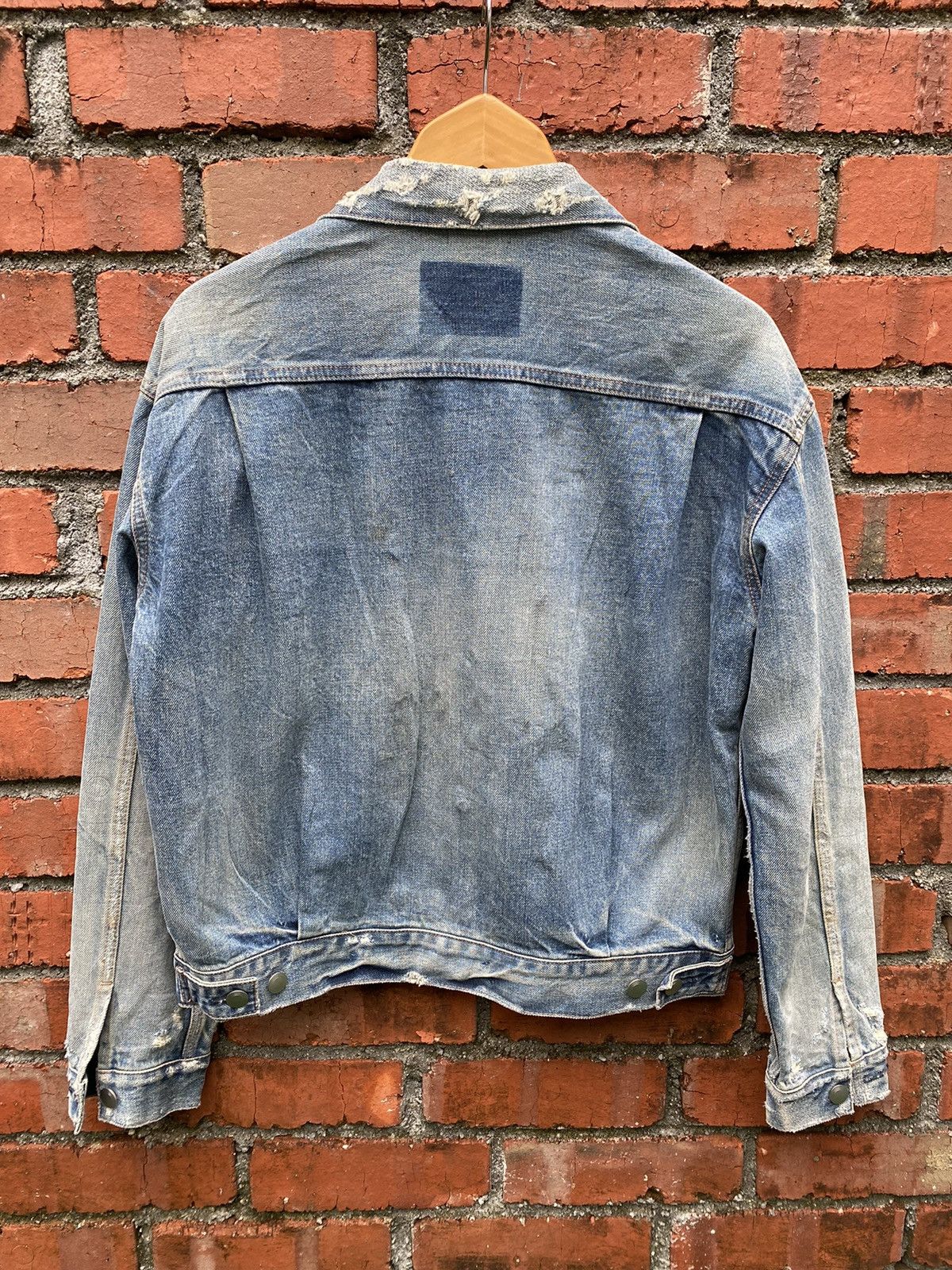 John Elliott Blue Thumper Denime Jacket Season ten
