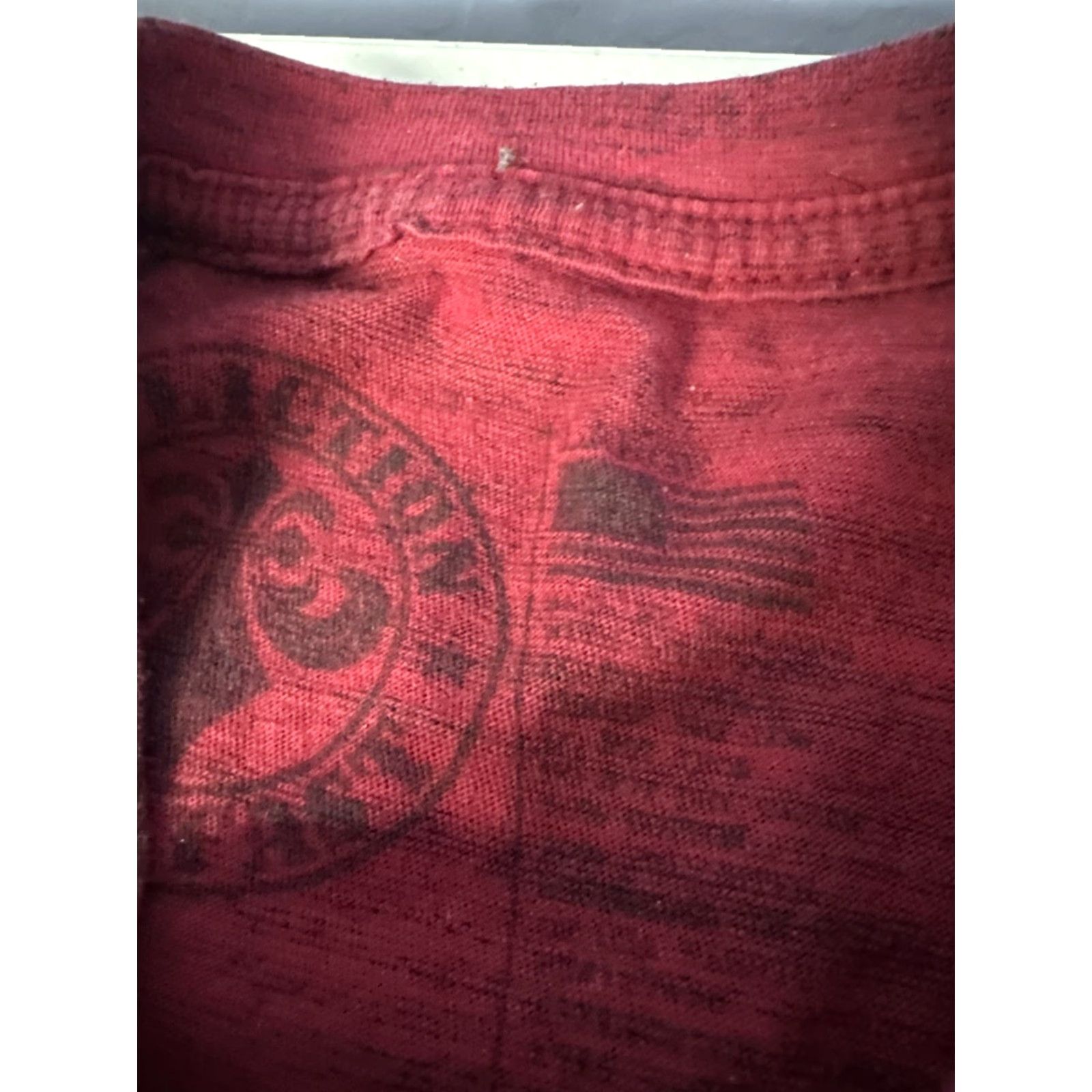 Affliction Affliction Shirt Red Live Fast Double Eagle Biker Graphic Tee USA Mens Sz L Shirt Mens Red Graphic Tee Size US L / EU 52-54 / 3 - 4 Thumbnail