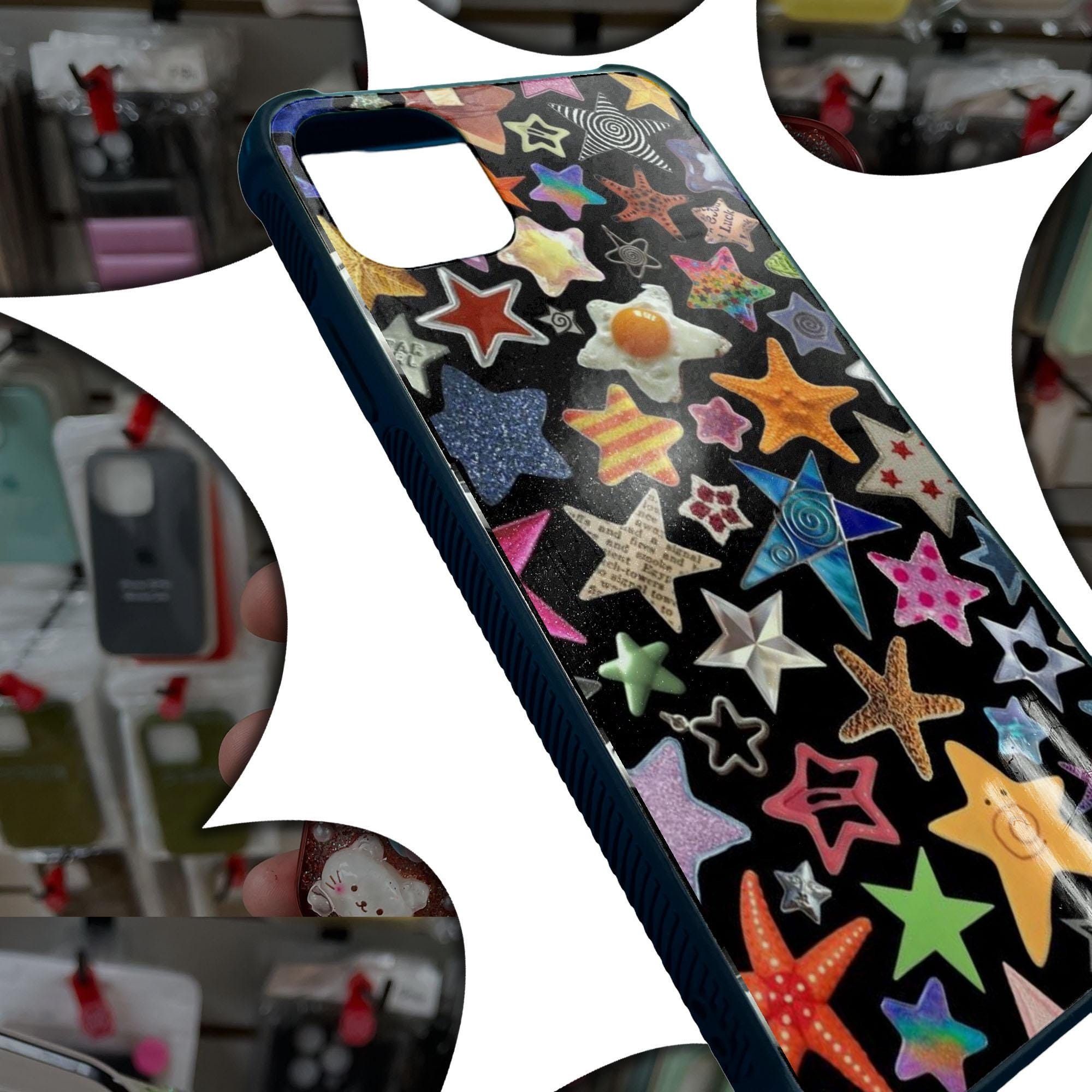 Other Multi Star Collage Funky Phone Case iPhone 14 13 12 11 X XS Size ONE SIZE - 4 Thumbnail