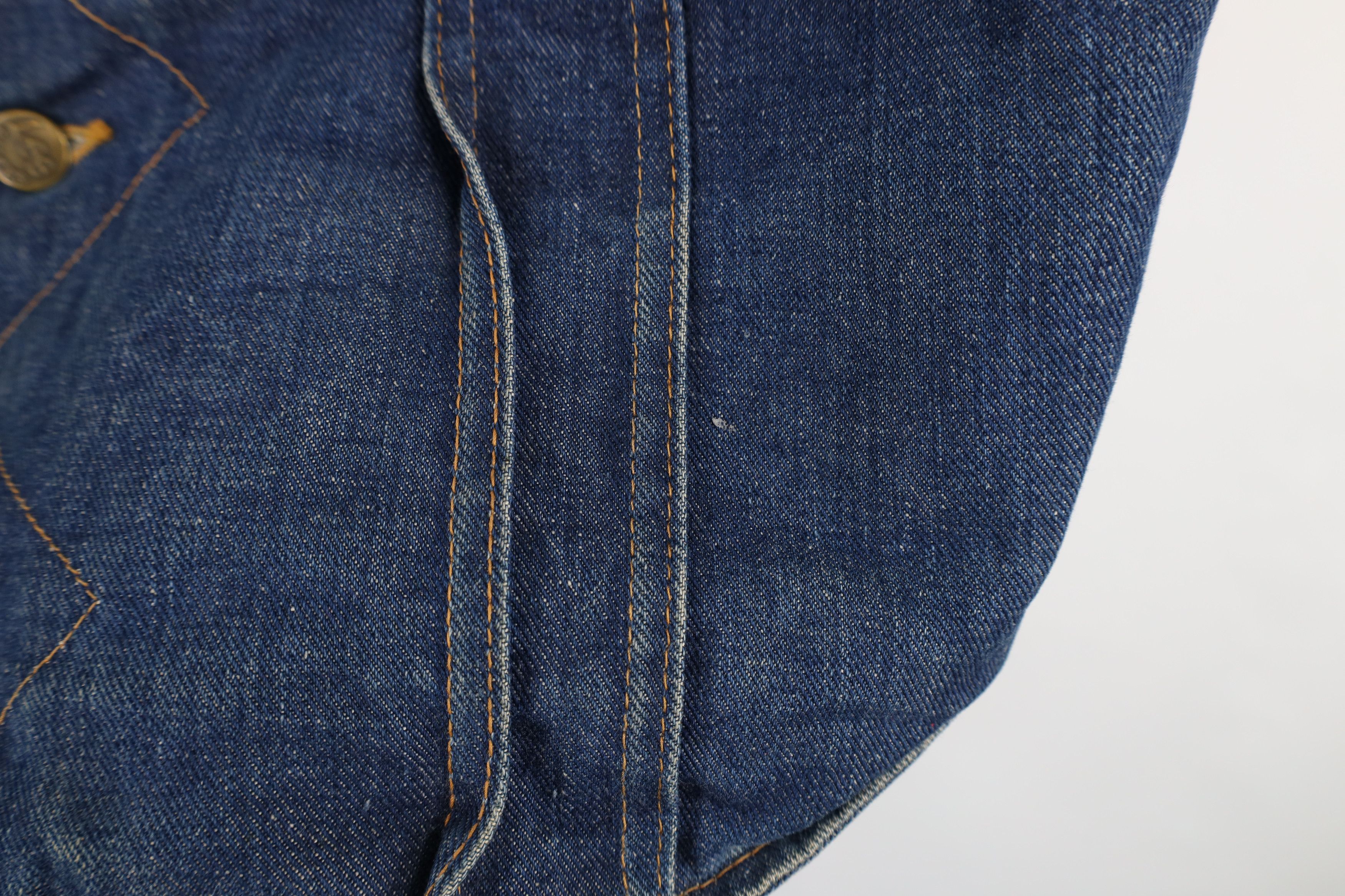 Lee × Vintage Vintage 60s 70s Lee Storm Rider Lined Denim Vest Jacket USA Size US M / EU 48-50 / 2 - 7 Thumbnail