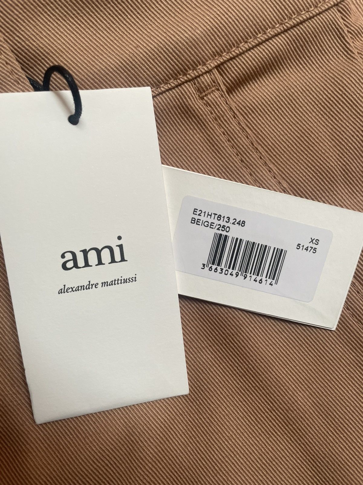 AMI AMI Beige Cargo Pants Size XS Size US 30 / EU 46 - 10 Thumbnail