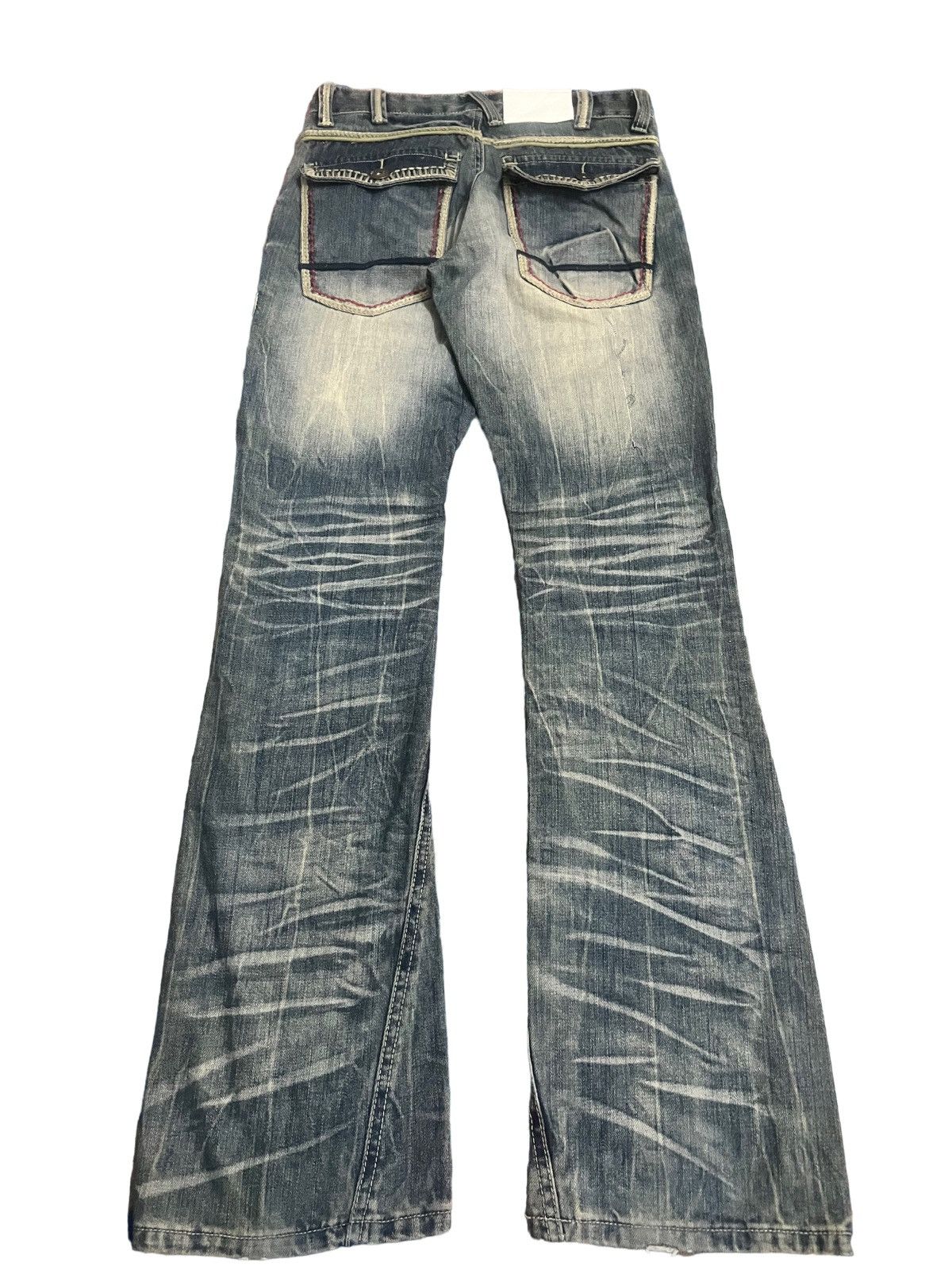 If Six Was Nine Vintage Jethigh Flare Bootcut Denim Size US 29 - 7 Thumbnail