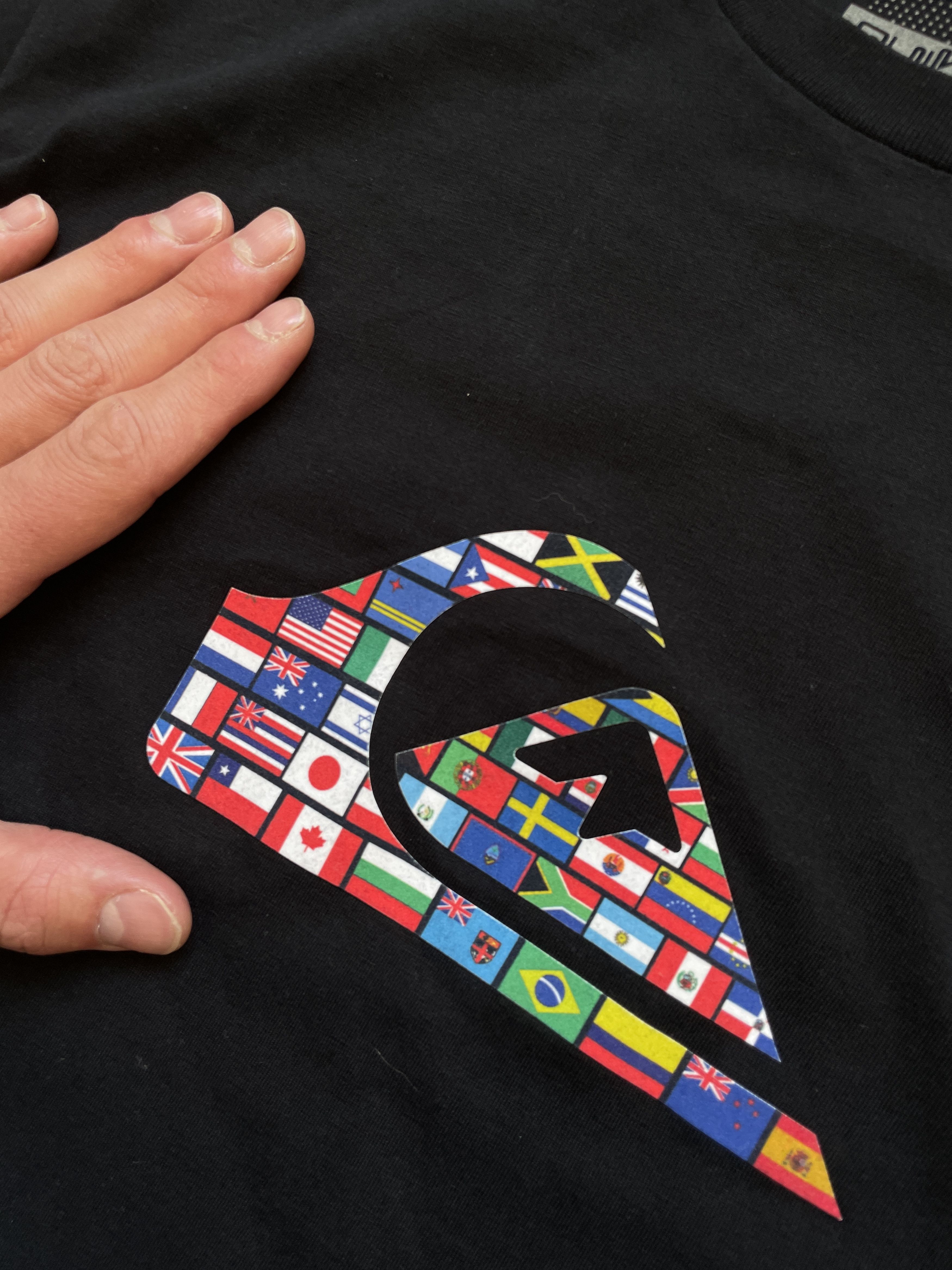 Quiksilver BLACK QUICKSILVER INTERNATIONAL TEE Size US S / EU 44-46 / 1 - 2 Thumbnail