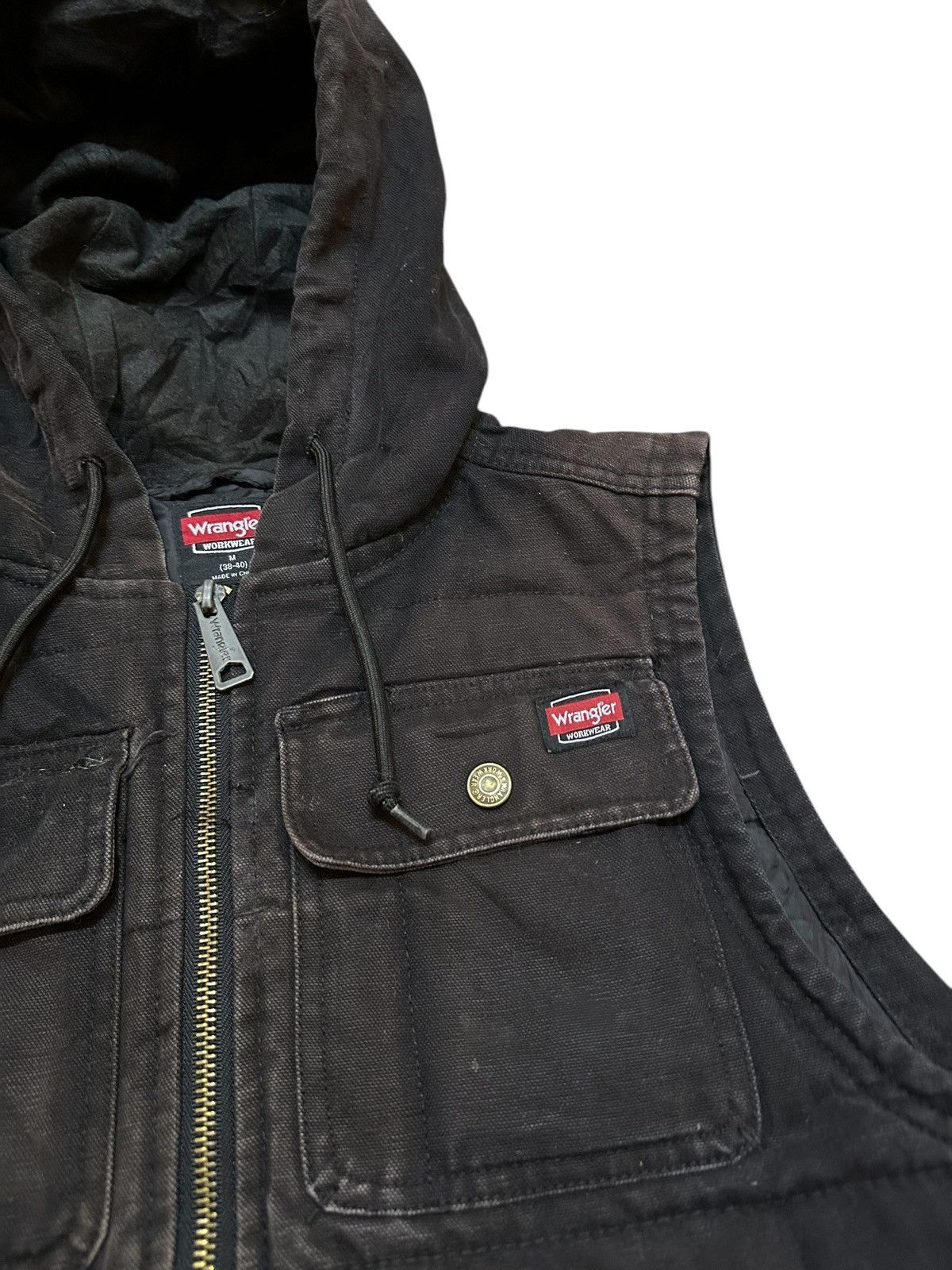 Wrangler wrangler hoodie outwear vest Size US M / EU 48-50 / 2 - 3 Thumbnail