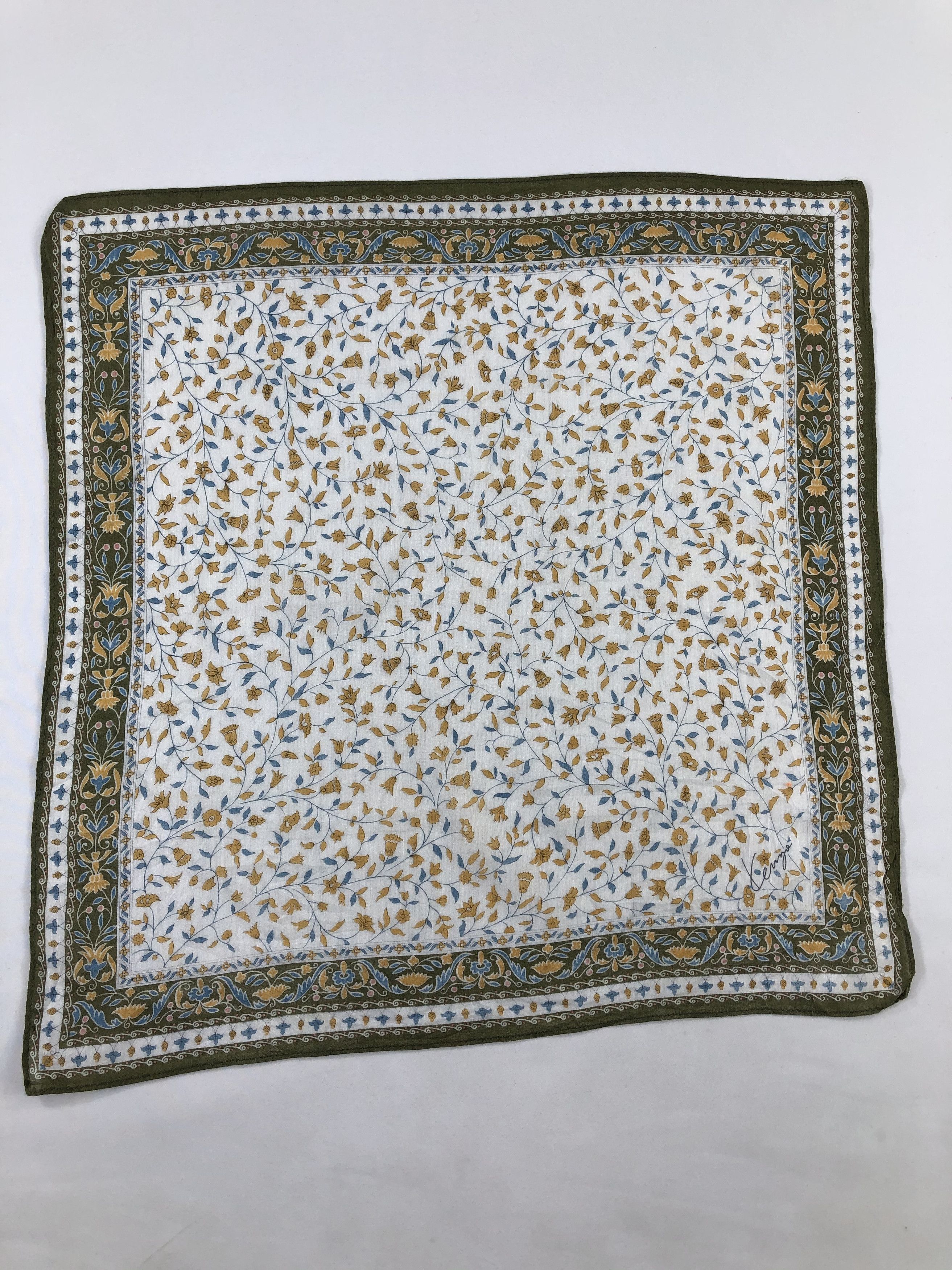 Kenzo × Vintage Kenzo Handkerchief / Bandana / Neckerchief Size ONE SIZE - 1 Thumbnail