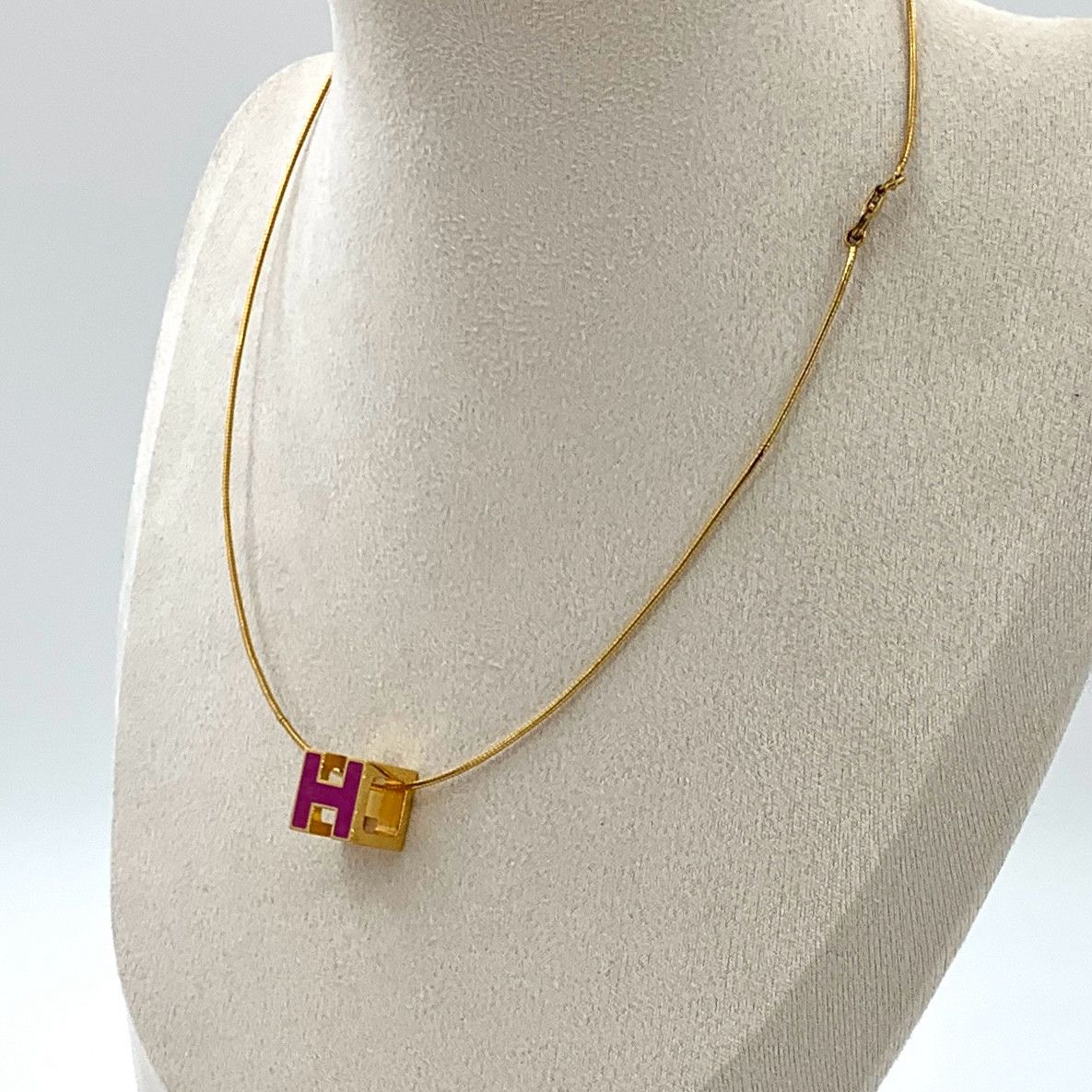 Hermes Hermes Cage d’H Necklace Gold Size ONE SIZE - 5 Thumbnail