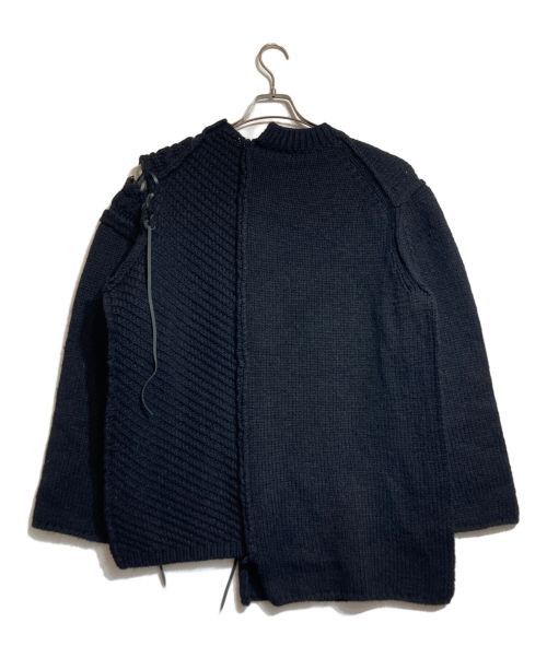 Yohji Yamamoto Yohji Yamamoto pour homme knit with leather laces Size US L / EU 52-54 / 3 - 2 Thumbnail