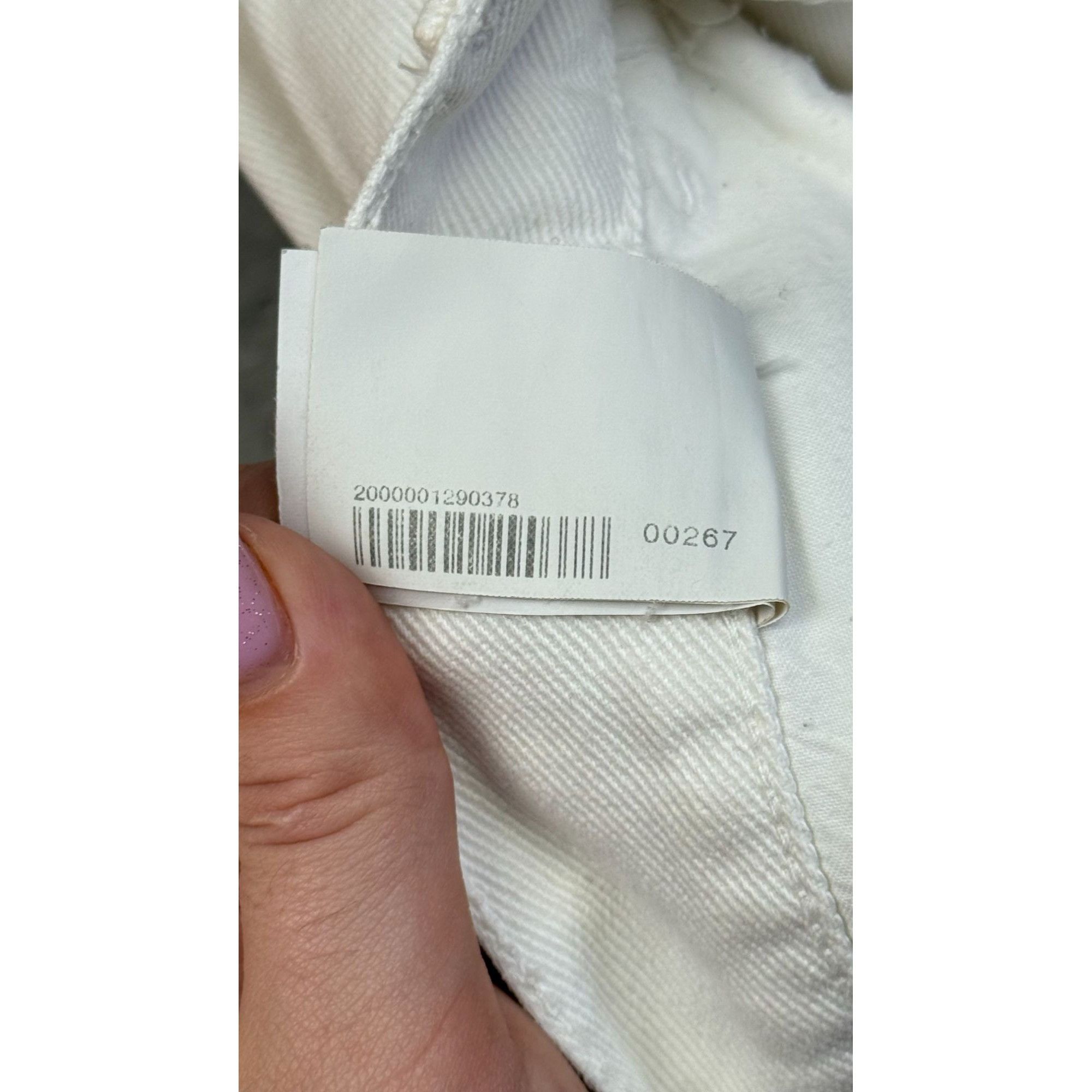 Just Cavalli Archive Just Cavalli White Denim Shorts – Ittierre Era Size US 34 / EU 50 - 6 Thumbnail