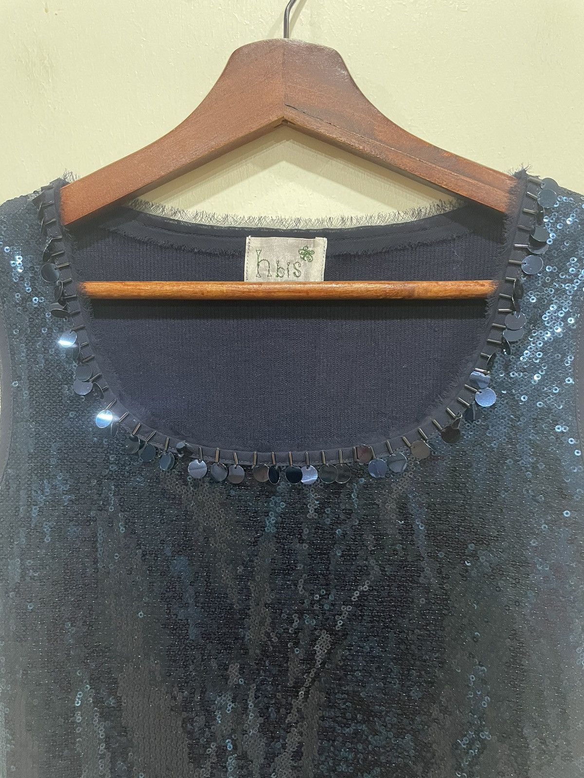 Japanese Brand Hbis sequin tank top Size XS / US 0-2 / IT 36-38 - 3 Thumbnail