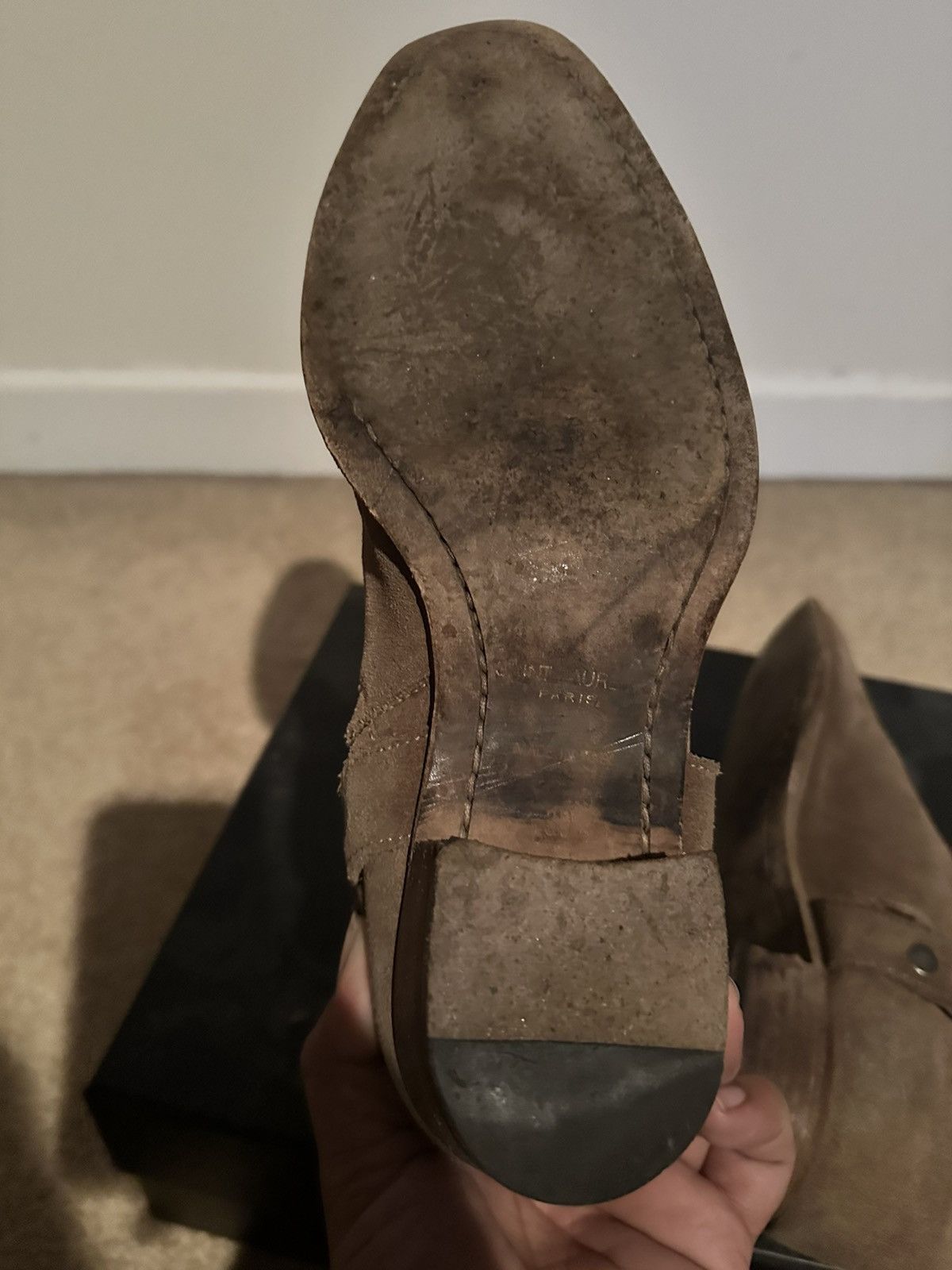 Saint Laurent Paris Saint laurent Paris X Hedi Slimane Wyatt boots Size US 7 / EU 40 - 7 Thumbnail