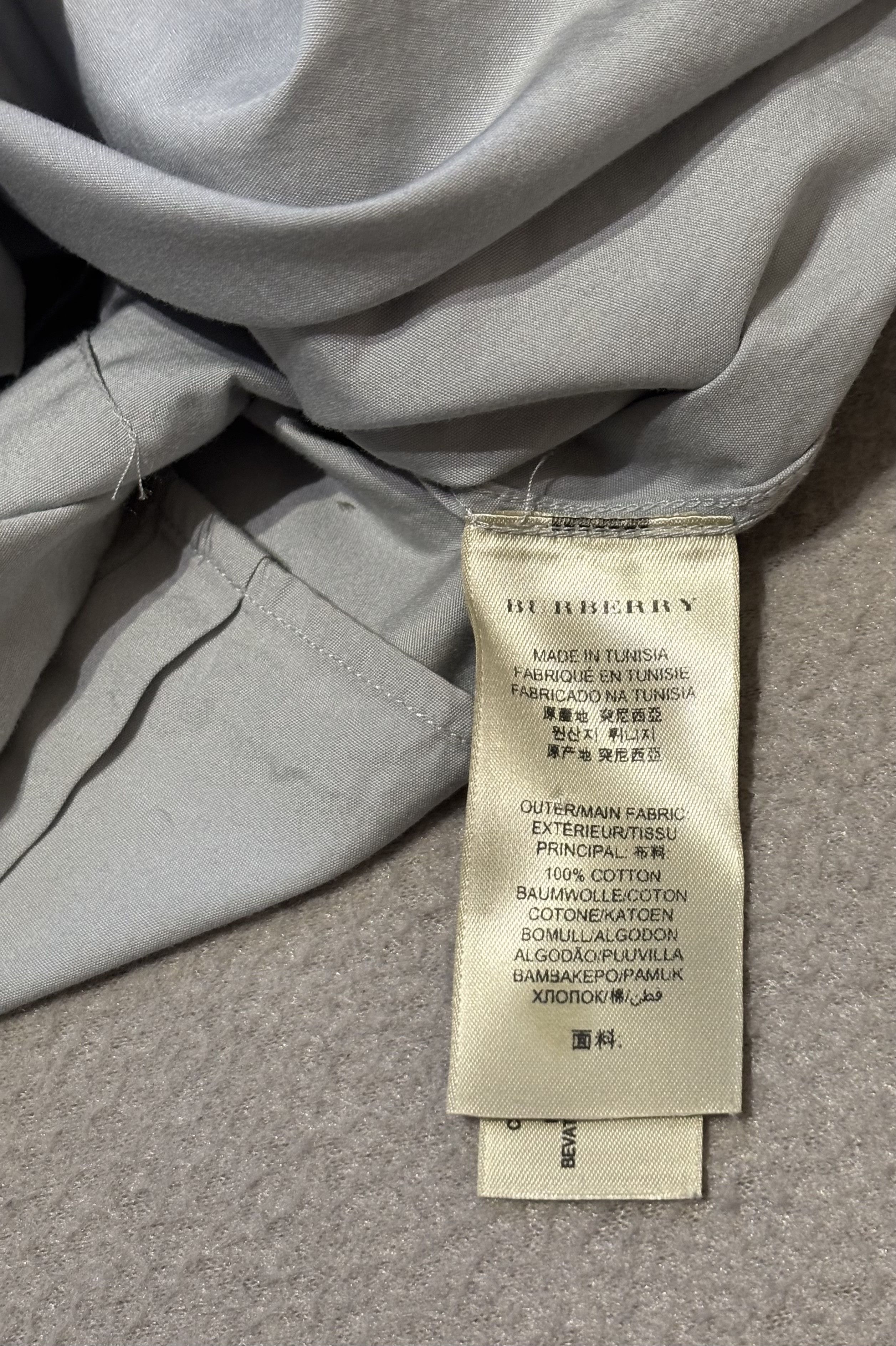 Burberry Burberry Gray shirt size 37 Size US S / EU 44-46 / 1 - 18 Thumbnail