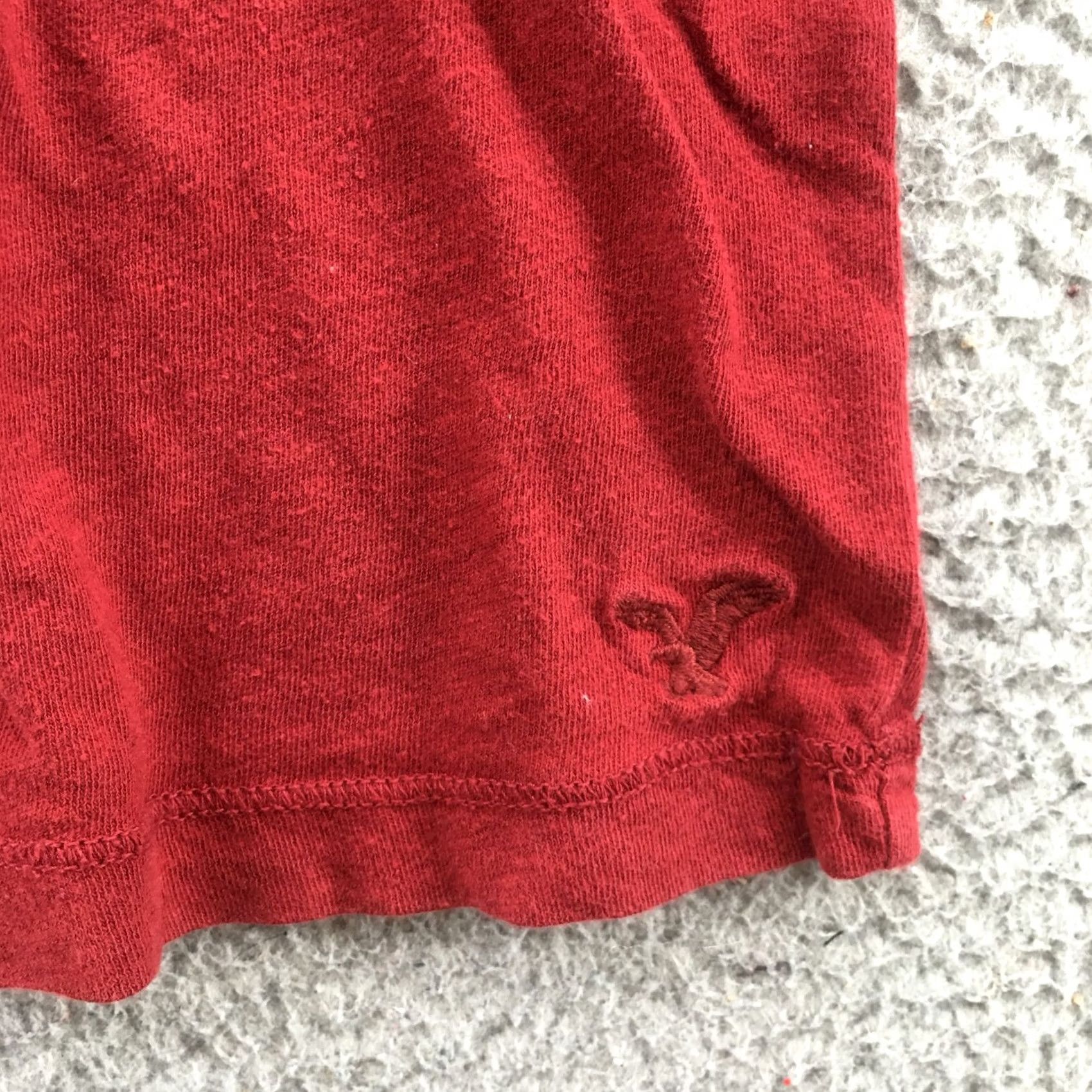 American Eagle Outfitters American Eagle Outfitters T-Shirt Mens Large Classic Fit Short Sleeve Red Cotton Size US L / EU 52-54 / 3 - 5 Thumbnail