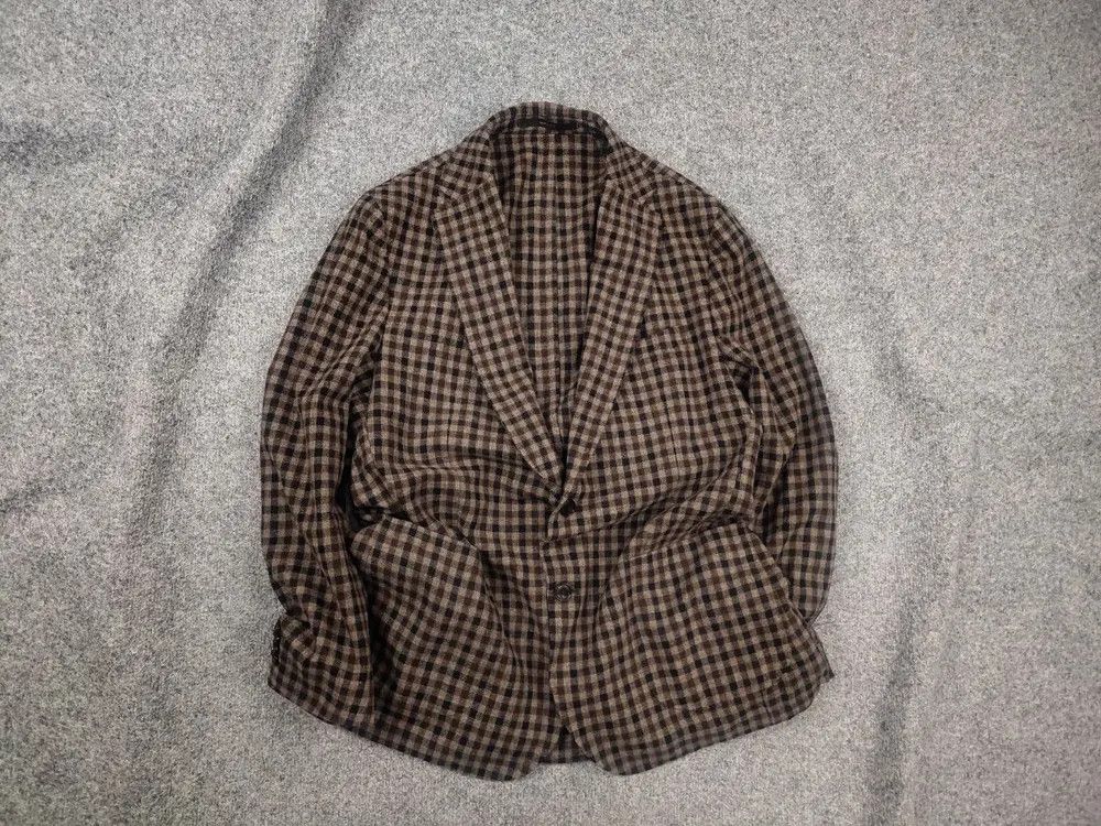 Windsor Smith Windsor Italy Design wool cashmere Brown Blazer jacket Size US L / EU 52-54 / 3 - 1 Thumbnail