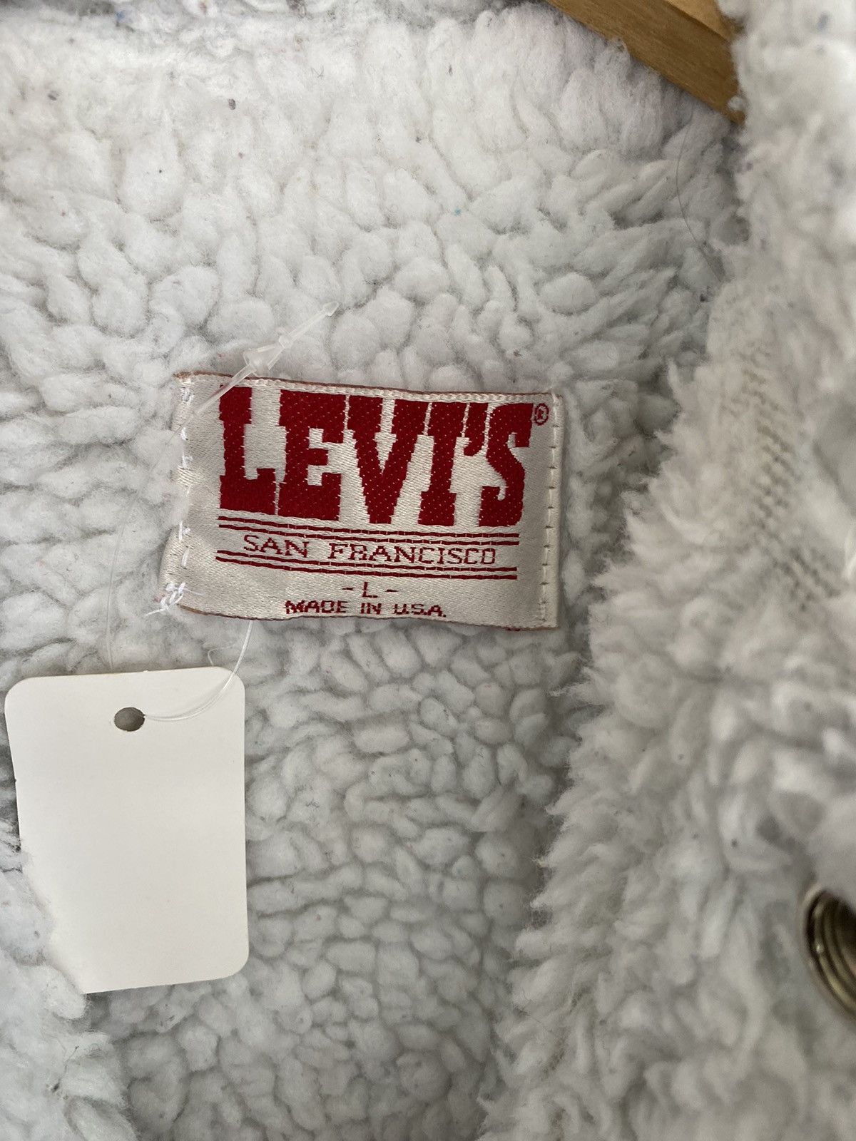 Levi's Vintage Levi's Denim Jacket Sherpa Lined Size M / US 6-8 / IT 42-44 - 10 Thumbnail