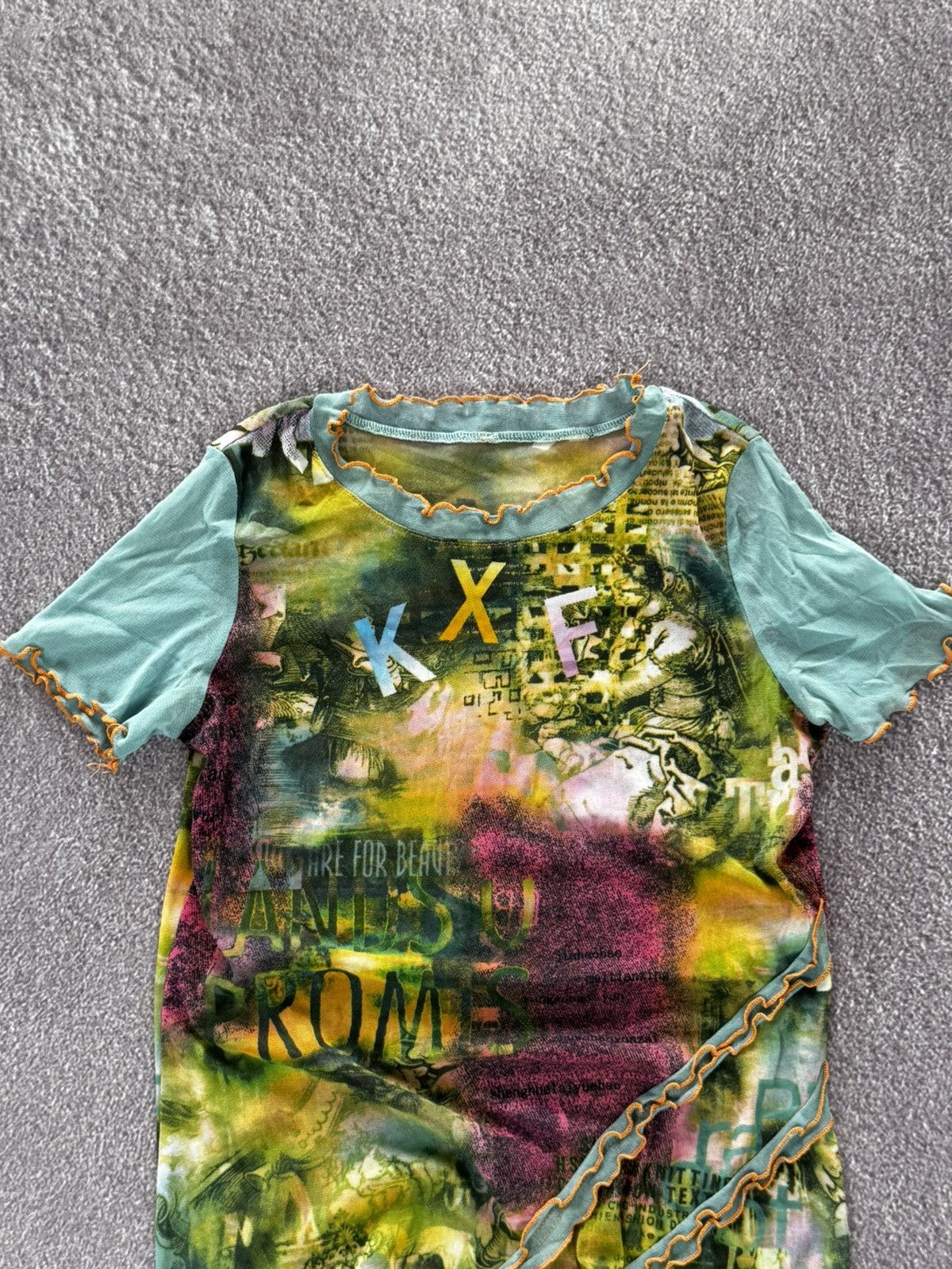 Designer Designer ART Italy All Over Print JPG style T shirt Blouses Size M / US 6-8 / IT 42-44 - 2 Thumbnail