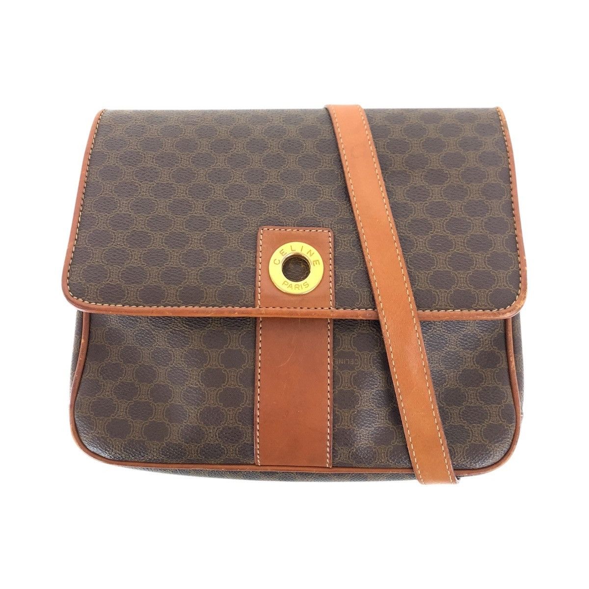 Celine Celine Celine Macadam PVC Shoulder Bag Canvas Shoulder Bag DUTY FREE for USA Size ONE SIZE - 1 Thumbnail