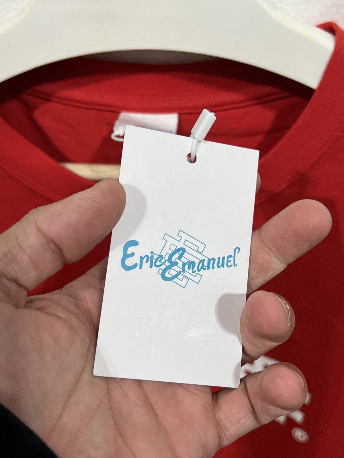 Eric Emanuel Eric Emanuel Red Tee Size US M / EU 48-50 / 2 - 4 Thumbnail