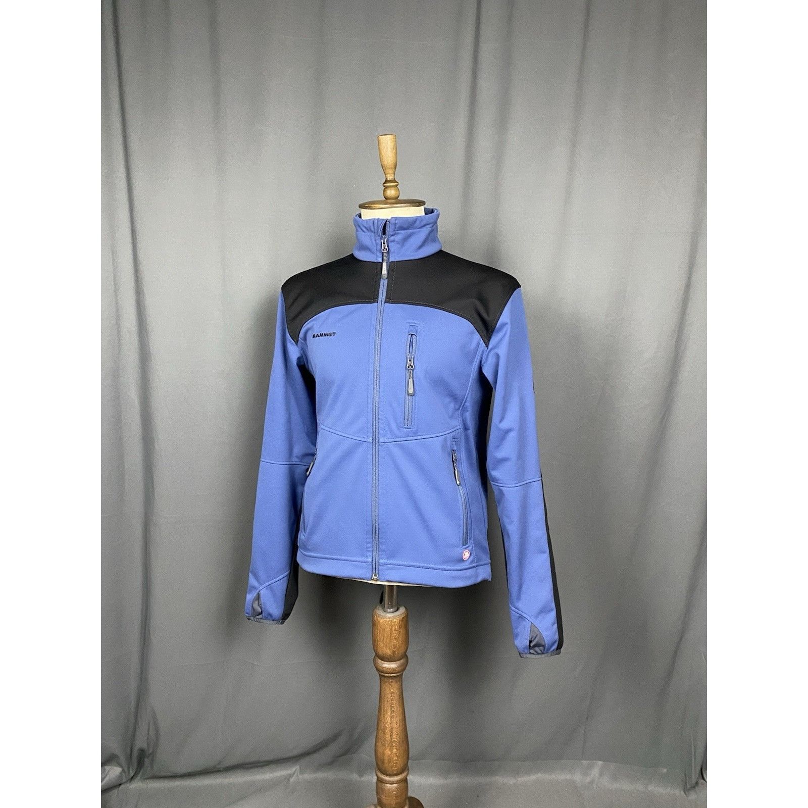 Mammut Mammut Men's Blue Black Softshell Windstopper Jacket Size M Size US M / EU 48-50 / 2 - 4 Thumbnail