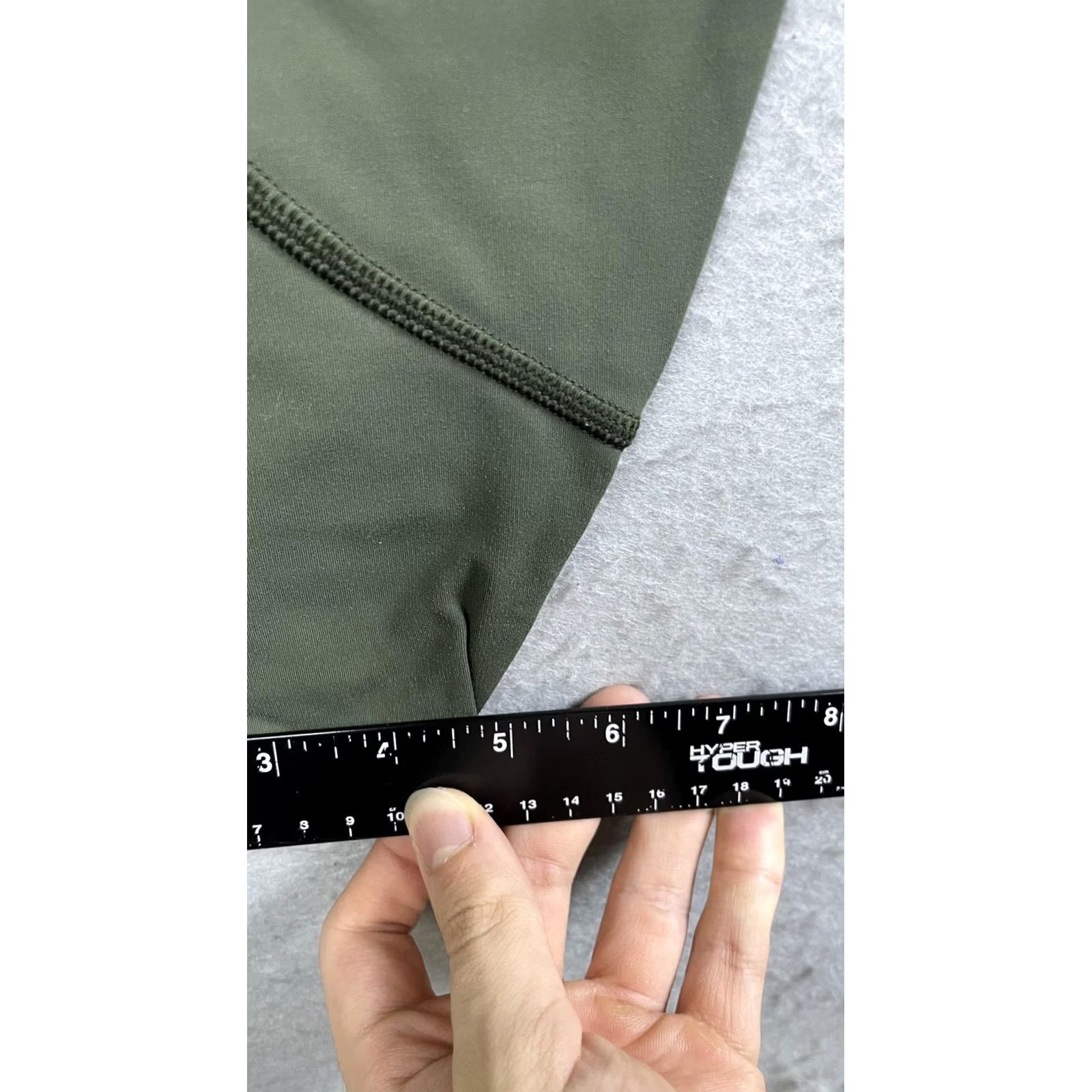 Athleta VINTAGE Athleta Rainier Tight Pants Womens XL Green Ankle Leggings Zip Pockets Athletic Size 40" / US 18 - 5 Thumbnail