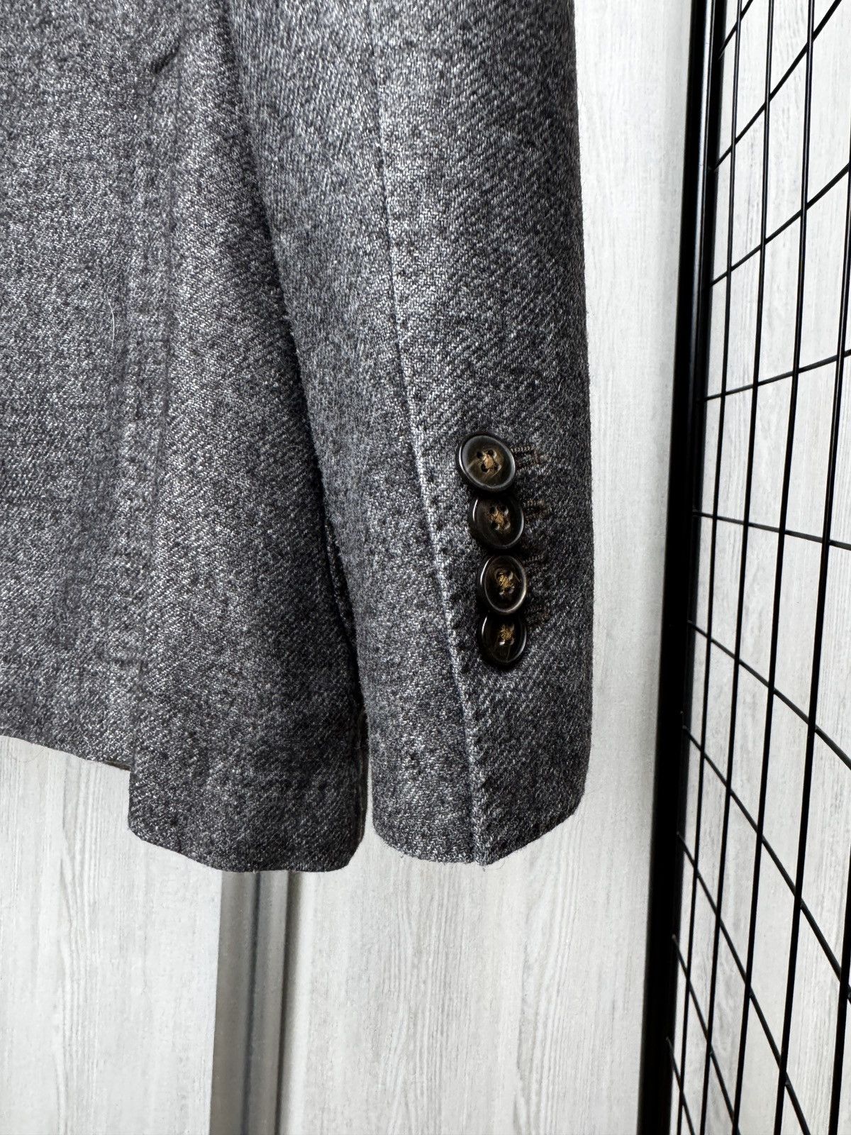 L.B.M. 1911 L.B.M 1911 Limited Edition grey wool blend unlined blazer 54 Size 44R - 9 Thumbnail