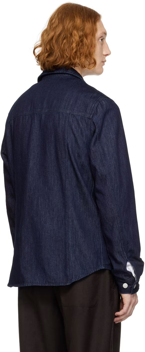 Dries Van Noten o1h1sh11224 Denim Shirt in Indigo Size US L / EU 52-54 / 3 - 4 Thumbnail