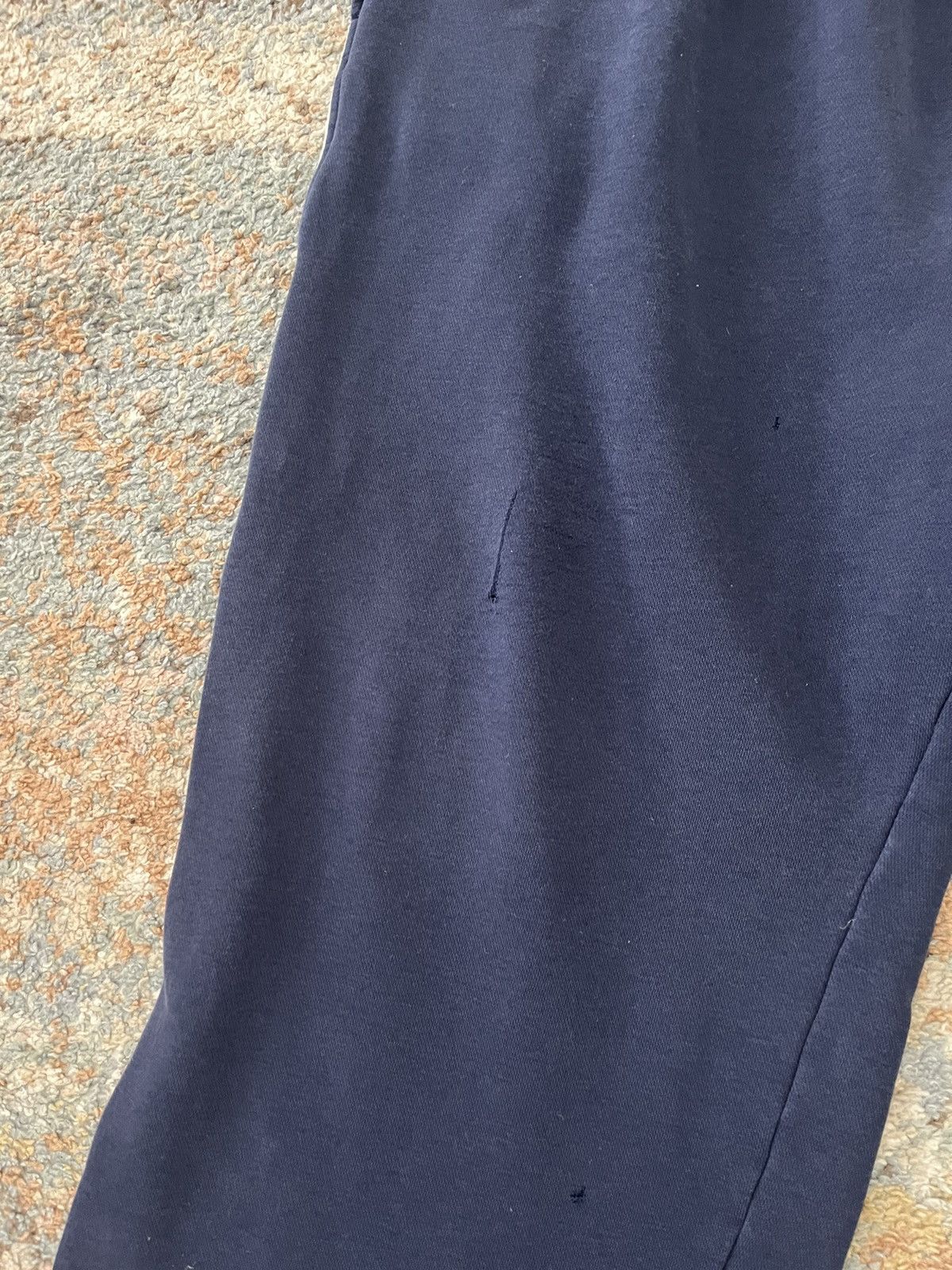 Adidas × Vintage VTG Adidas Sweatpants Navy Faded Distressed Size US 34 / EU 50 - 3 Thumbnail