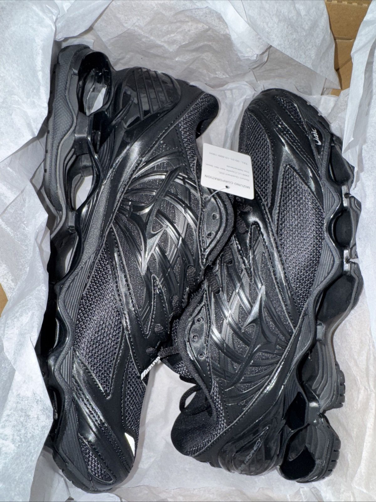 Mizuno Mizuno Wave Prophecy LS black size 9 Size US 9 / EU 42 - 1 Thumbnail