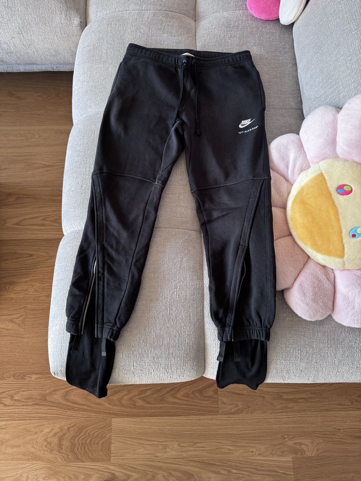 1017 ALYX 9SM × Nike 1017 ALYX 9SM x Nike Sweatpants „Black“ Size US 32 / EU 48 - 1 Thumbnail
