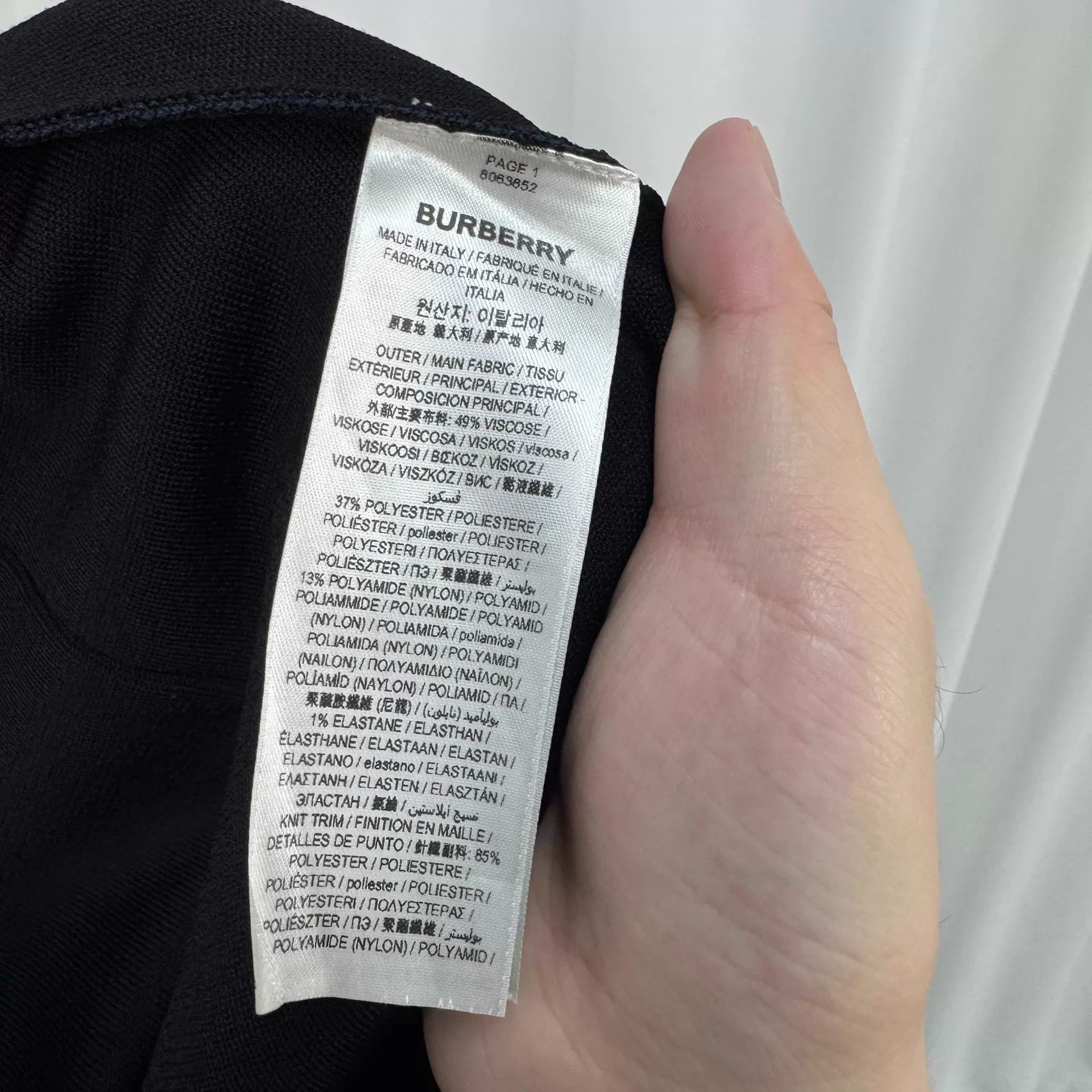 Burberry Burberry Embroidered Logo Striped Webbing Casual Trousers L Size 28" / US 6 / IT 42 - 5 Thumbnail
