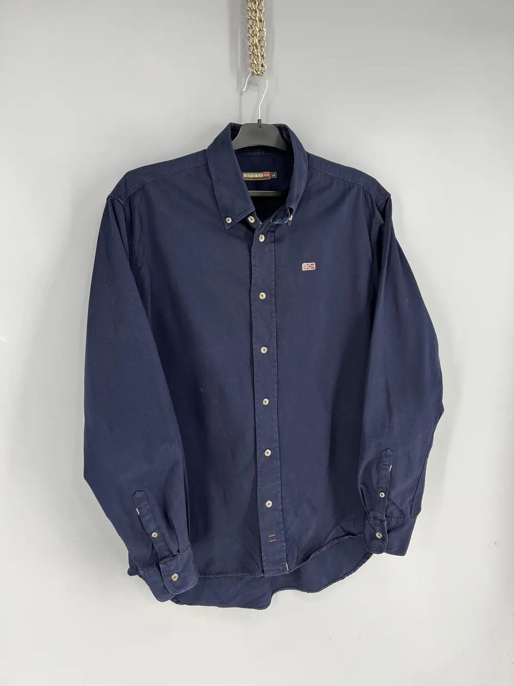Napapijri Vintage Y2K Napapijri Shirt Button Up Size US L / EU 52-54 / 3 - 2 Thumbnail