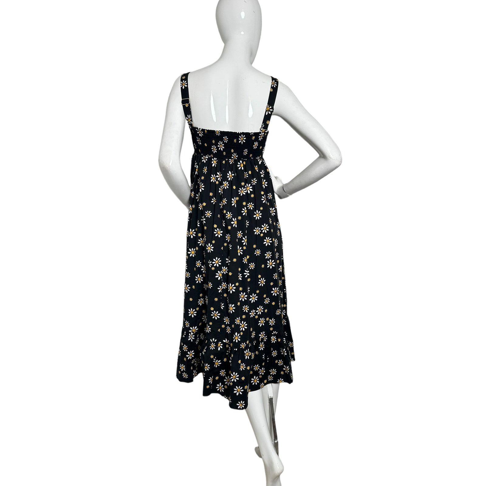Kate Spade Kate Spade Daisy Dots Al Fresco Midi Dress XS Black Size XS / US 0-2 / IT 36-38 - 5 Thumbnail