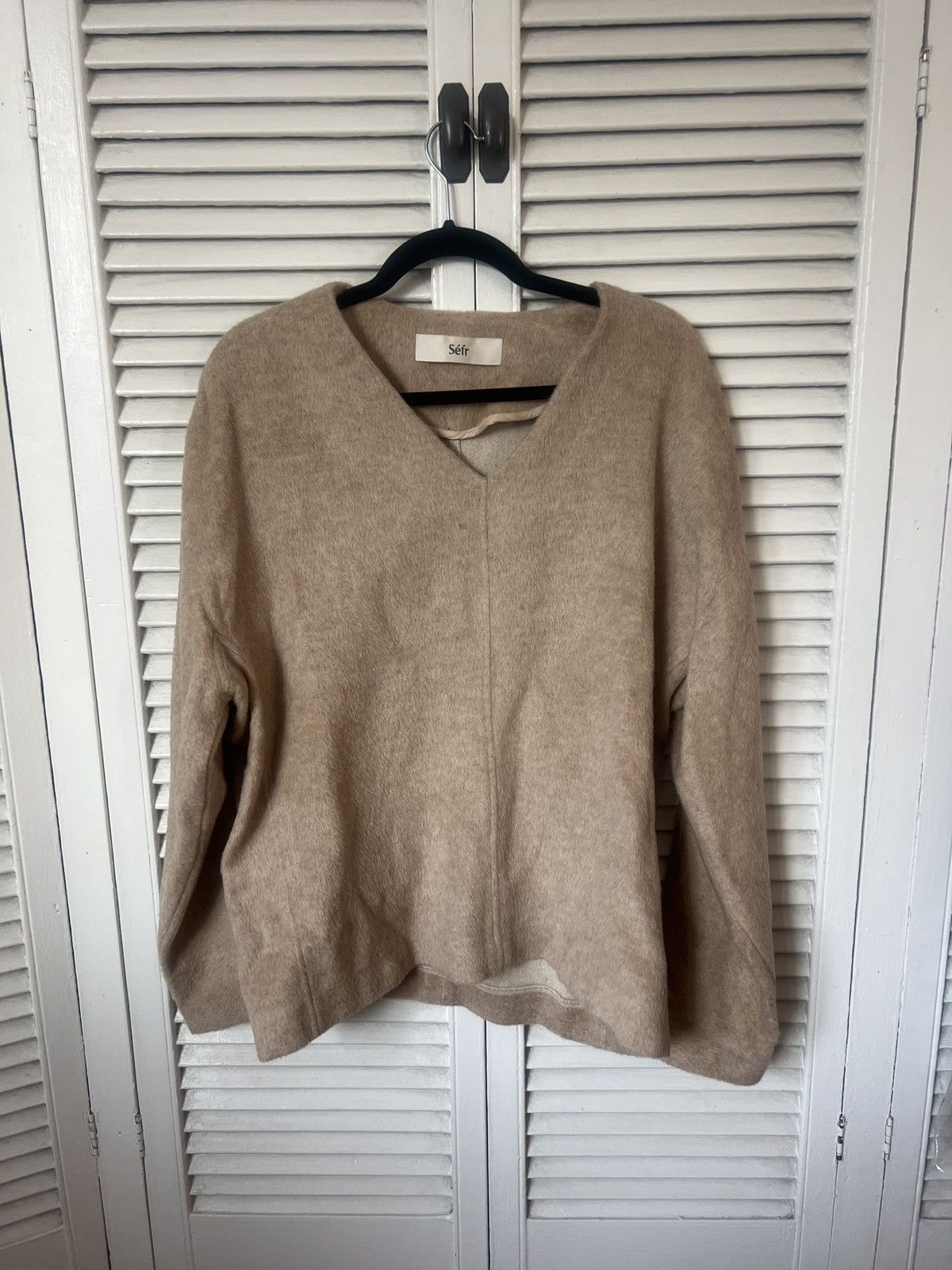 Sefr Alpaca Ezra Fur Sweater Size US L / EU 52-54 / 3 - 1 Thumbnail