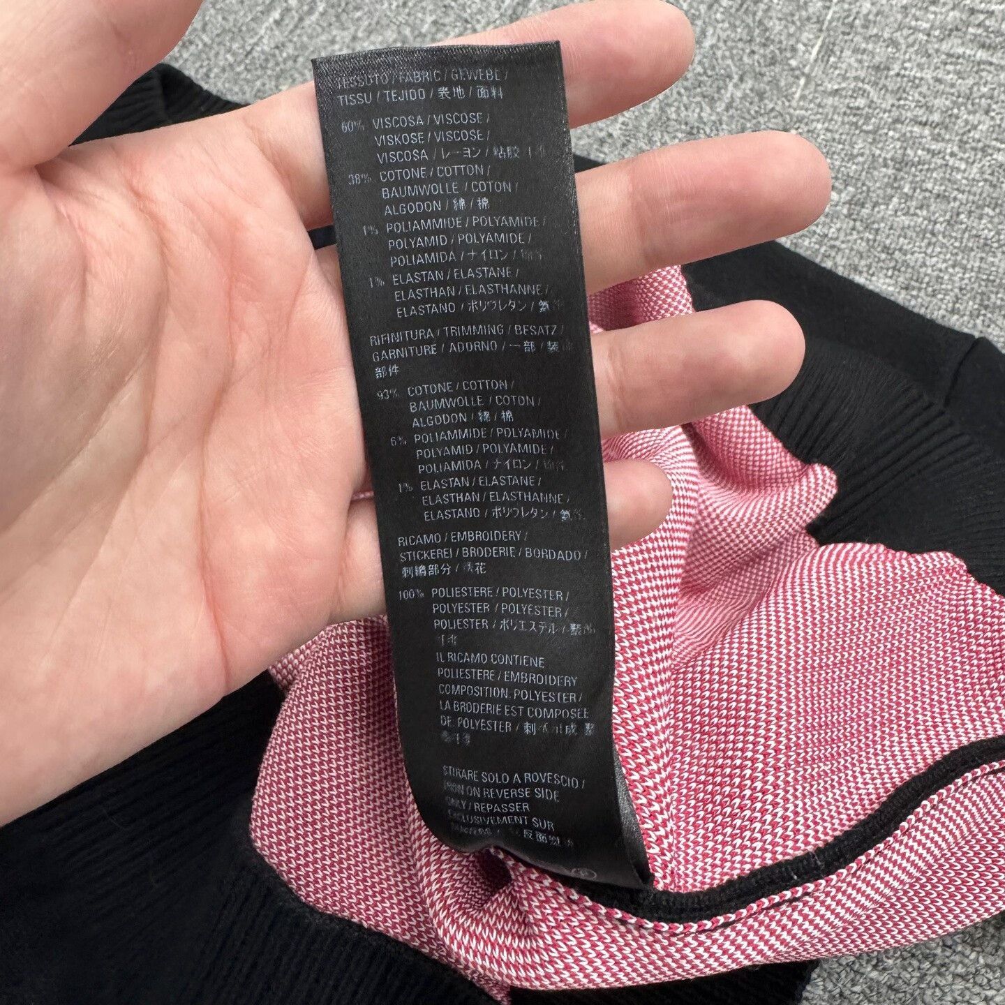 Balenciaga balenciaga woven sweater with logo detail Size US M / EU 48-50 / 2 - 5 Thumbnail