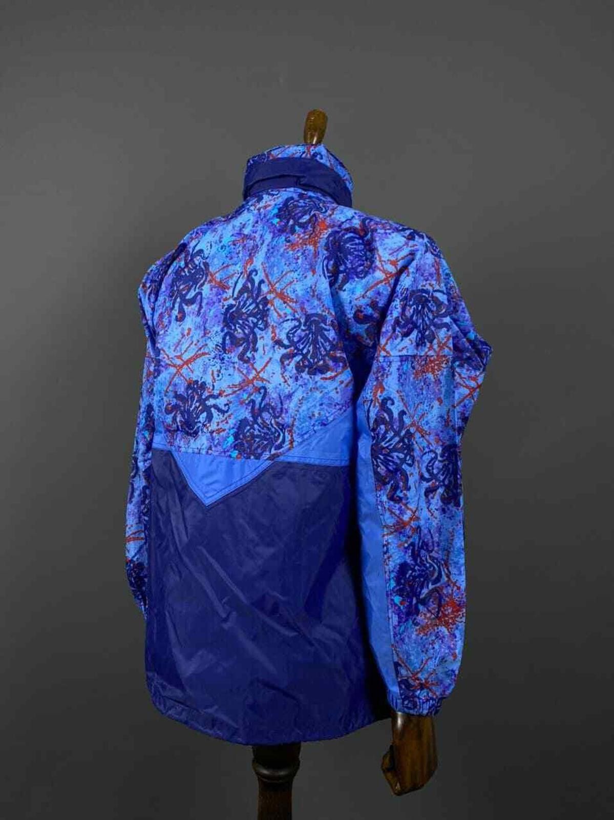 K-Way K.WAY PLUS Blue Zip Up Waterproof Nylon Jacket Size M Size US M / EU 48-50 / 2 - 7 Thumbnail