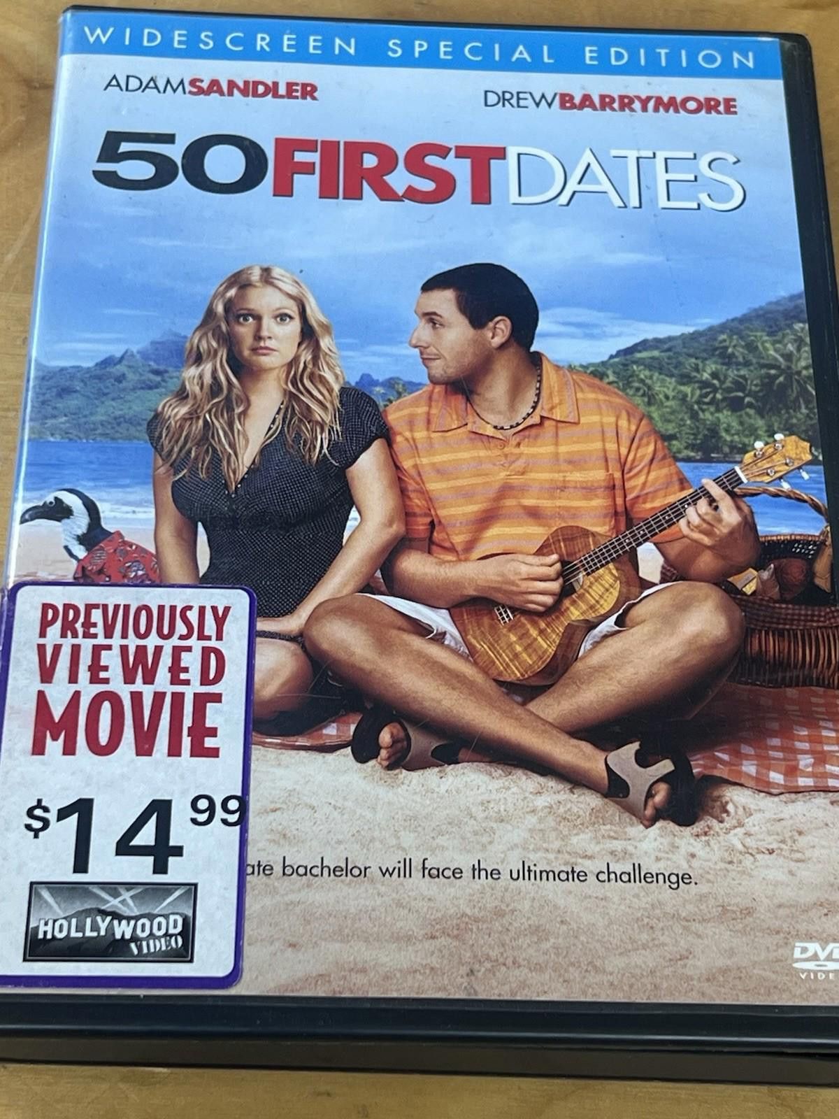 Other 50 First Dates DVD, Widescreen Special Edition Adam Sandler Size ONE SIZE - 2 Thumbnail