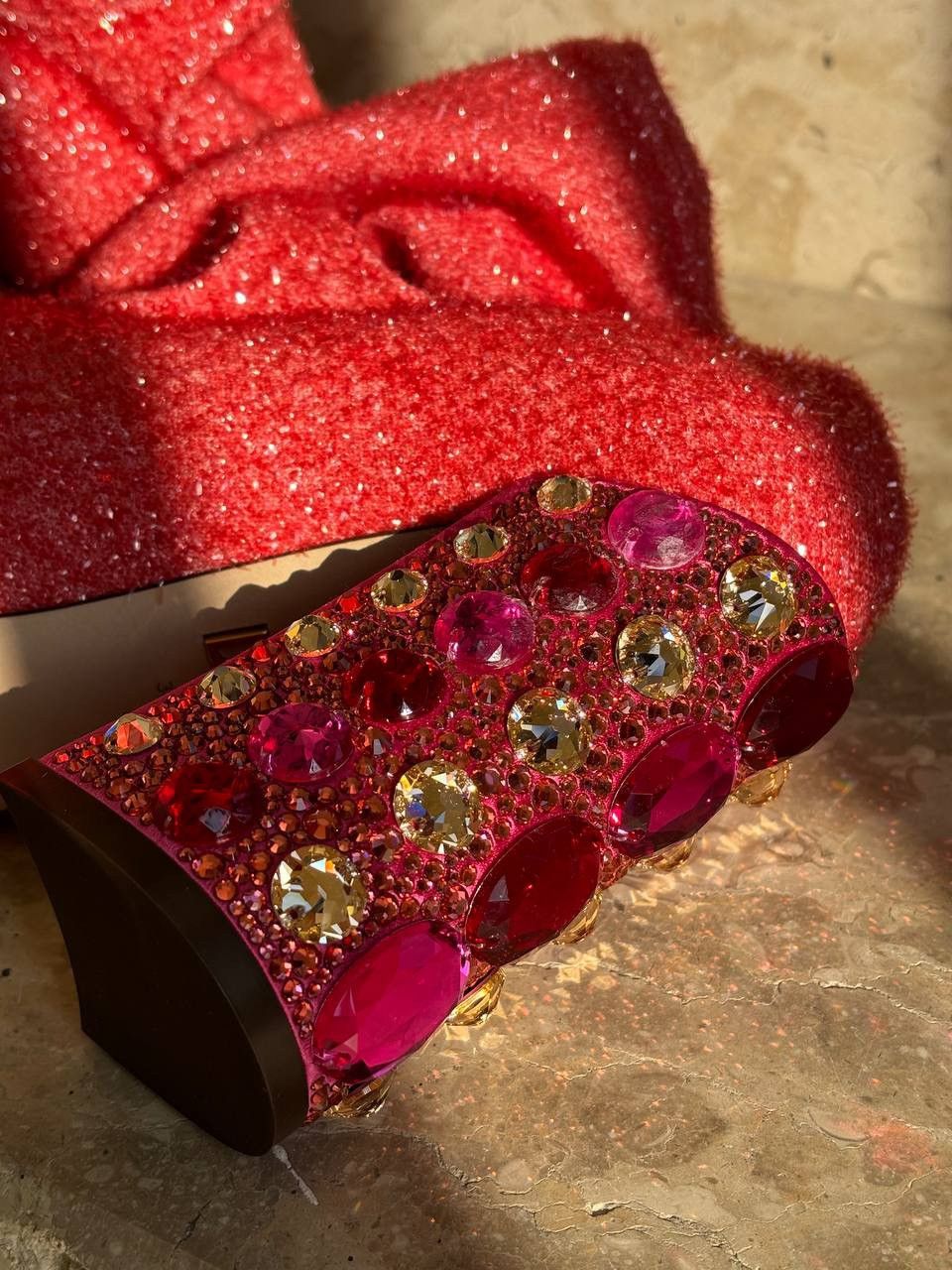 Dolce & Gabbana Dolce&Gabbana glitter boots Size US 8 / IT 38 - 3 Thumbnail
