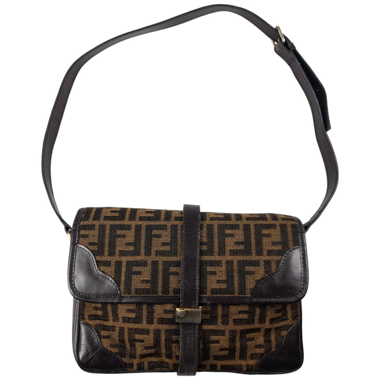 Fendi Vintage Fendi Monogram Cross Body Bag Size ONE SIZE - 2 Thumbnail