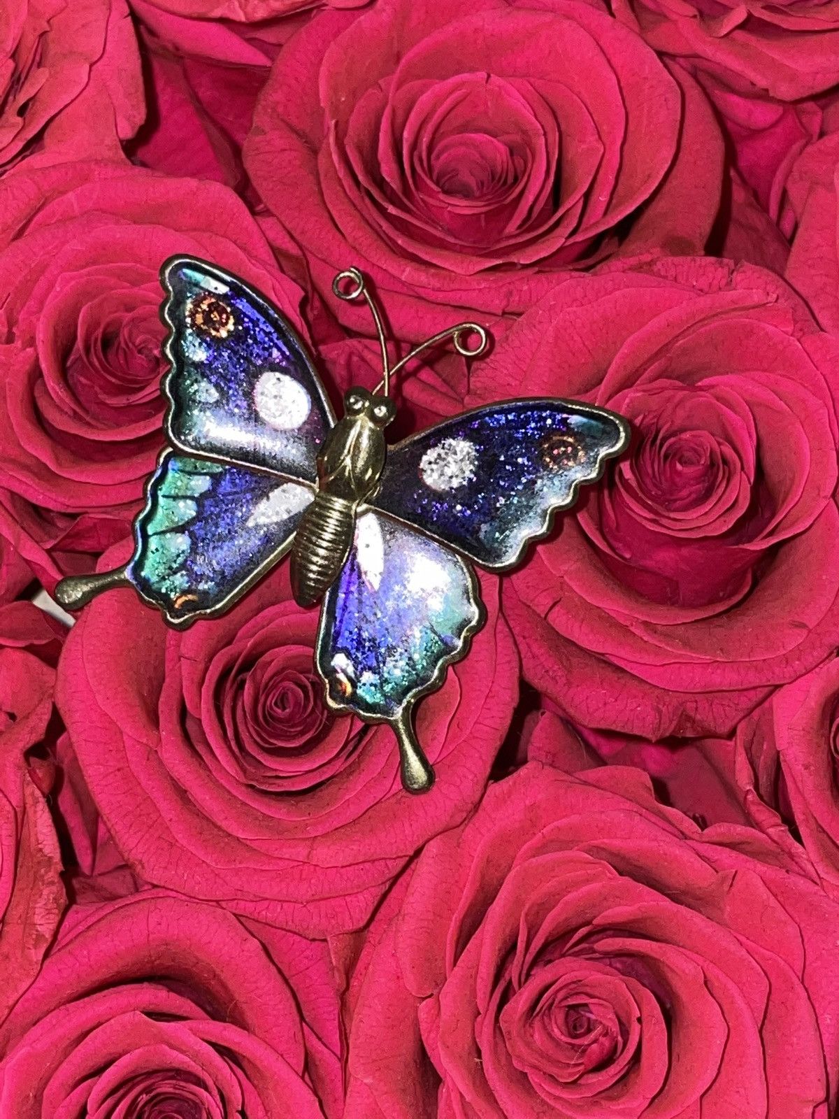 Vintage Bijoux Vintage 1970’s Butterfly Brooch Size ONE SIZE - 12 Thumbnail