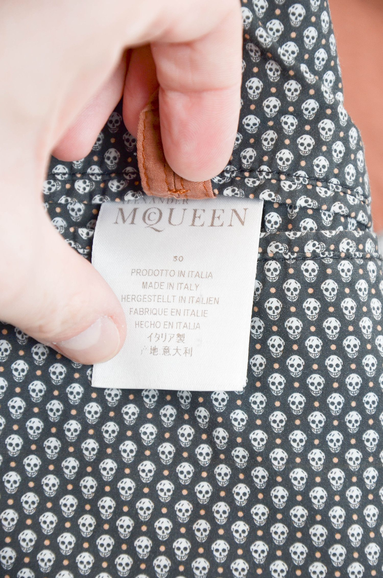 Alexander McQueen ALEXANDER MCQUEEN Iconic Skull Dot Blazer - 50 Size 50R - 12 Thumbnail