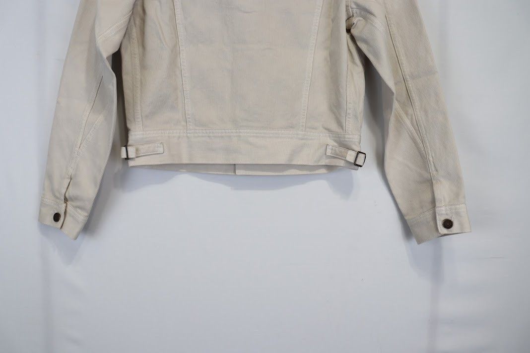 Tom Ford o1rshd1 Denim Jacket in Ivory Size US M / EU 48-50 / 2 - 12 Thumbnail